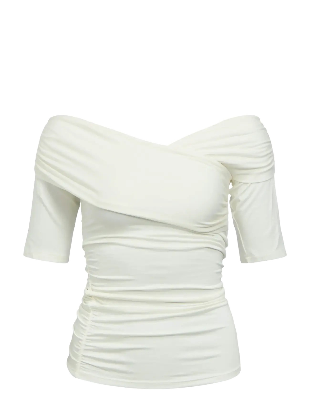 OBJECT Objlevih 2/4 Cross Over Oberteil Noos Cream - S - Damen