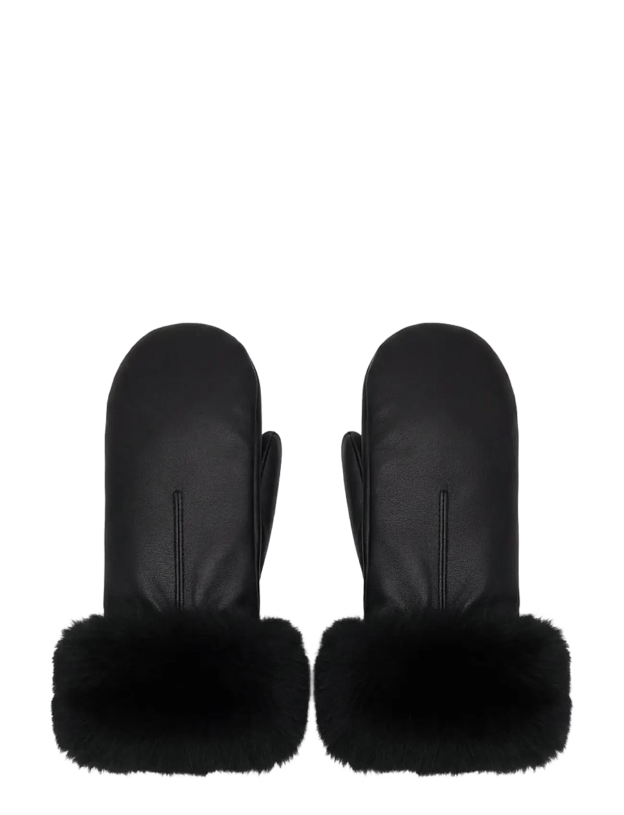 Object - OBJJUNE MITTENS DIV - black - 1