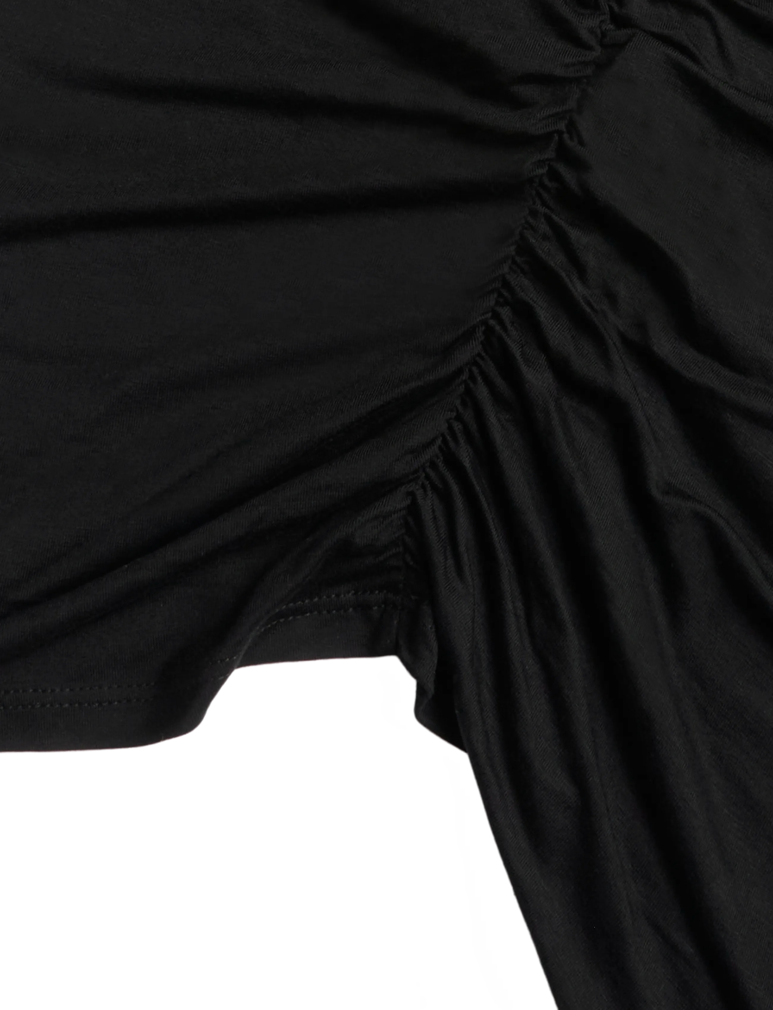 Object - OBJDINA L/S BOATNECK CAPE TOP E TNE 26 - black - 2