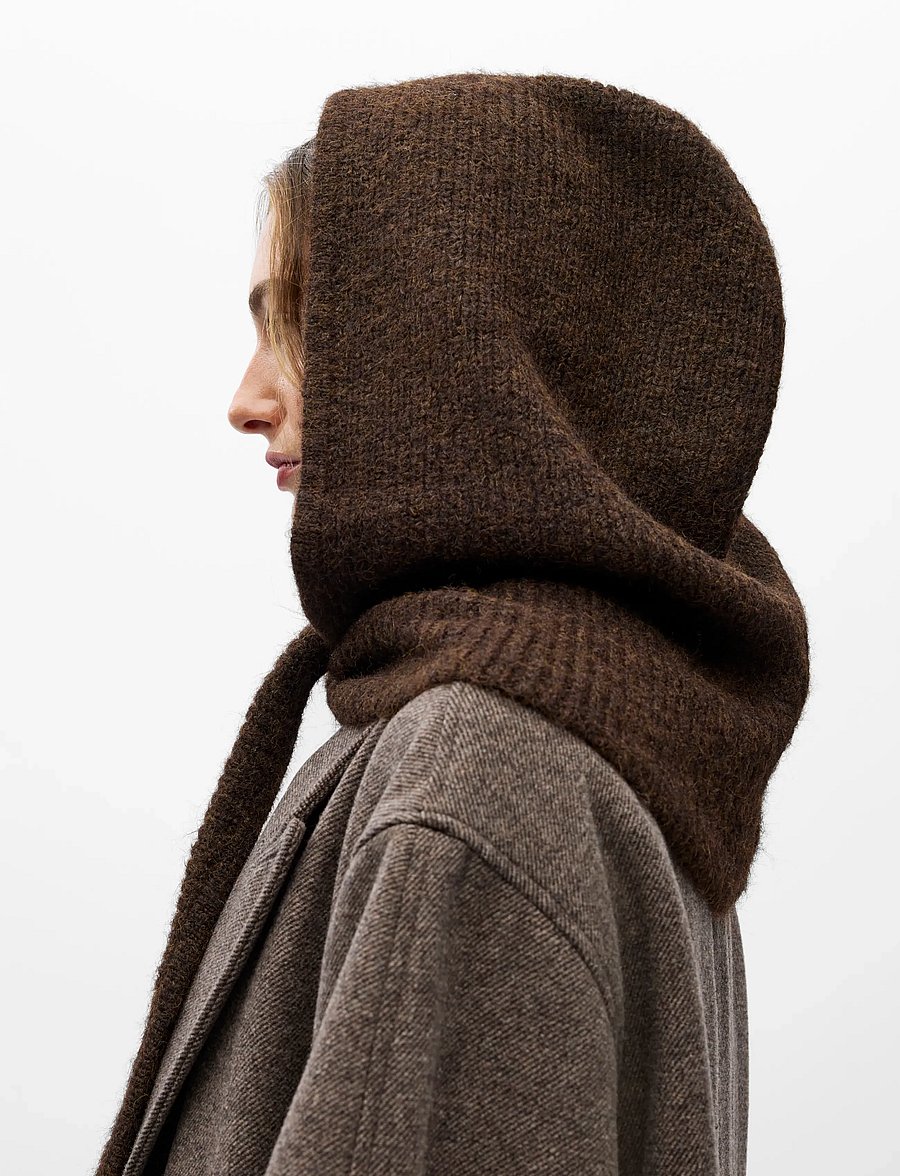 Object - OBJMILU WRAP KNIT BALACLAVA DIV - sturmhauben - java - 2
