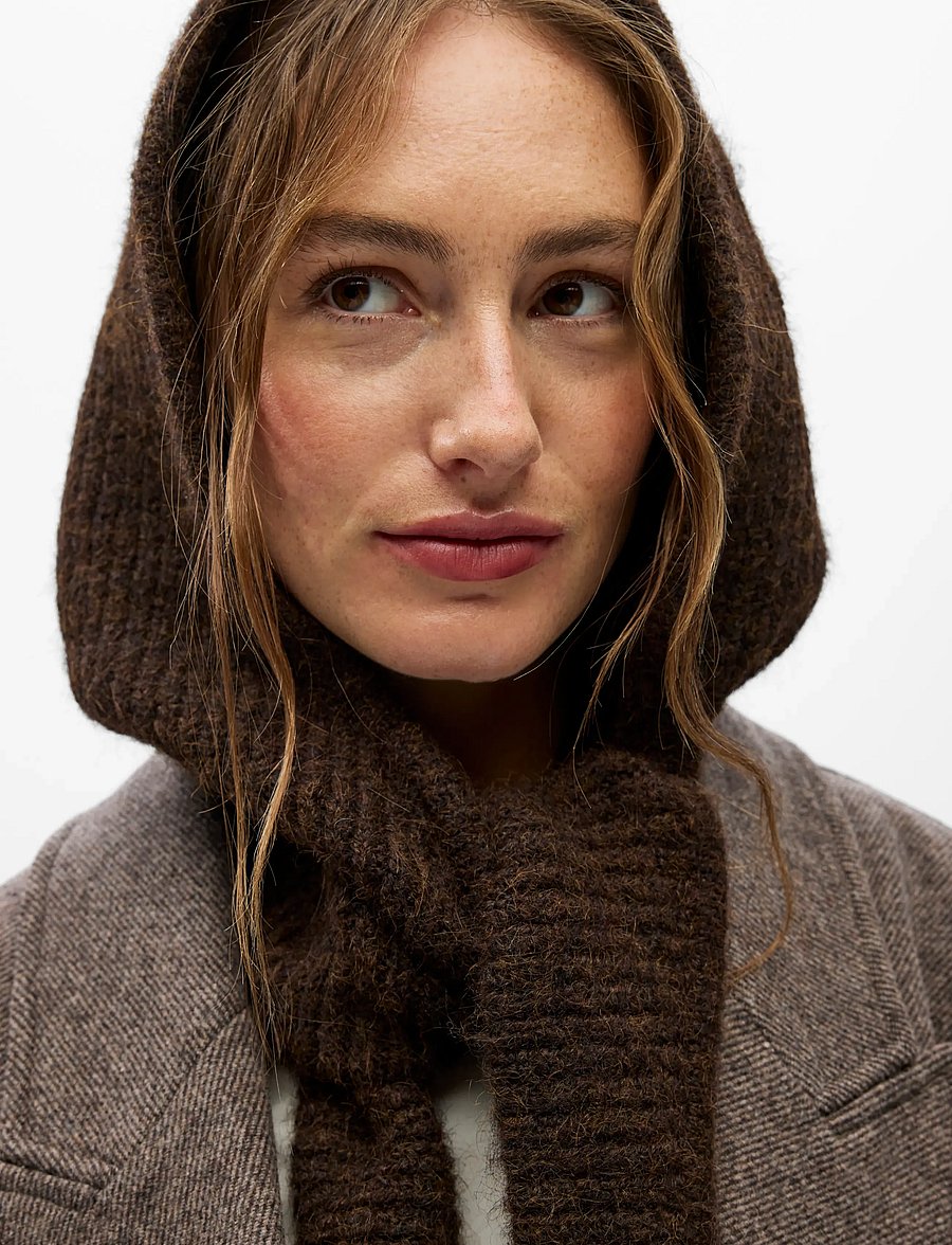 Object - OBJMILU WRAP KNIT BALACLAVA DIV - sturmhauben - java - 3