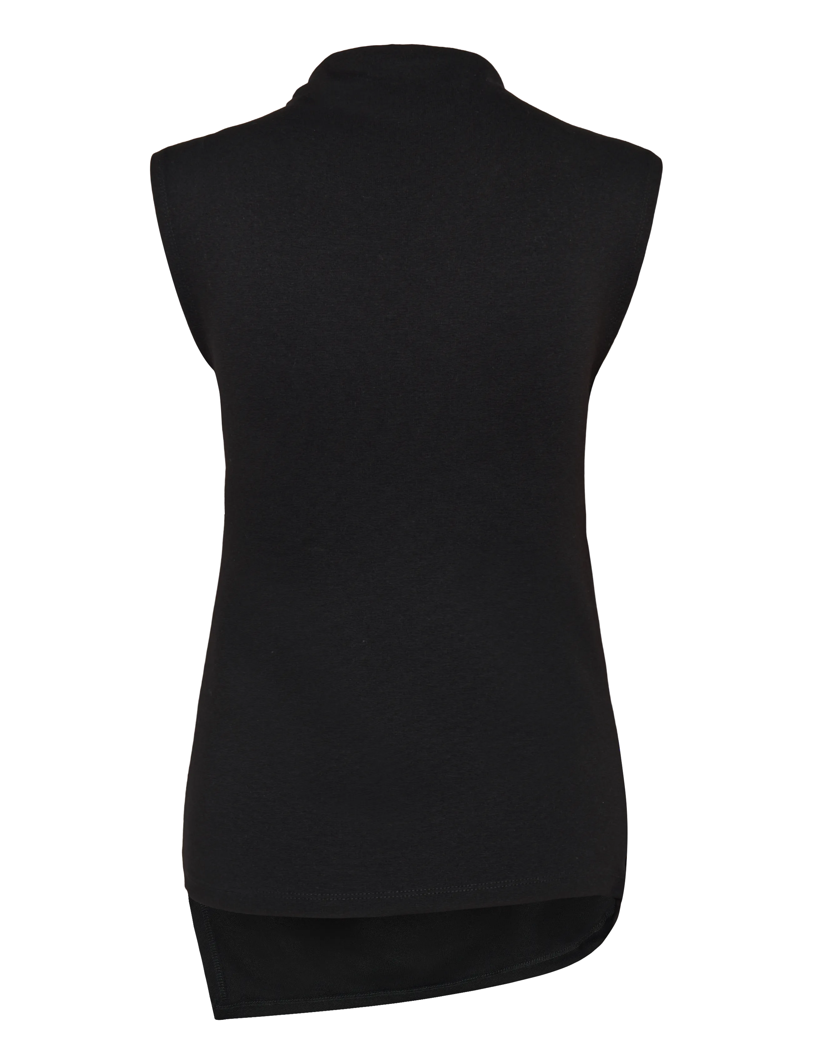 Object - OBJKELLY S/L HIGH NECK TOP E TNE 26 - black - 1