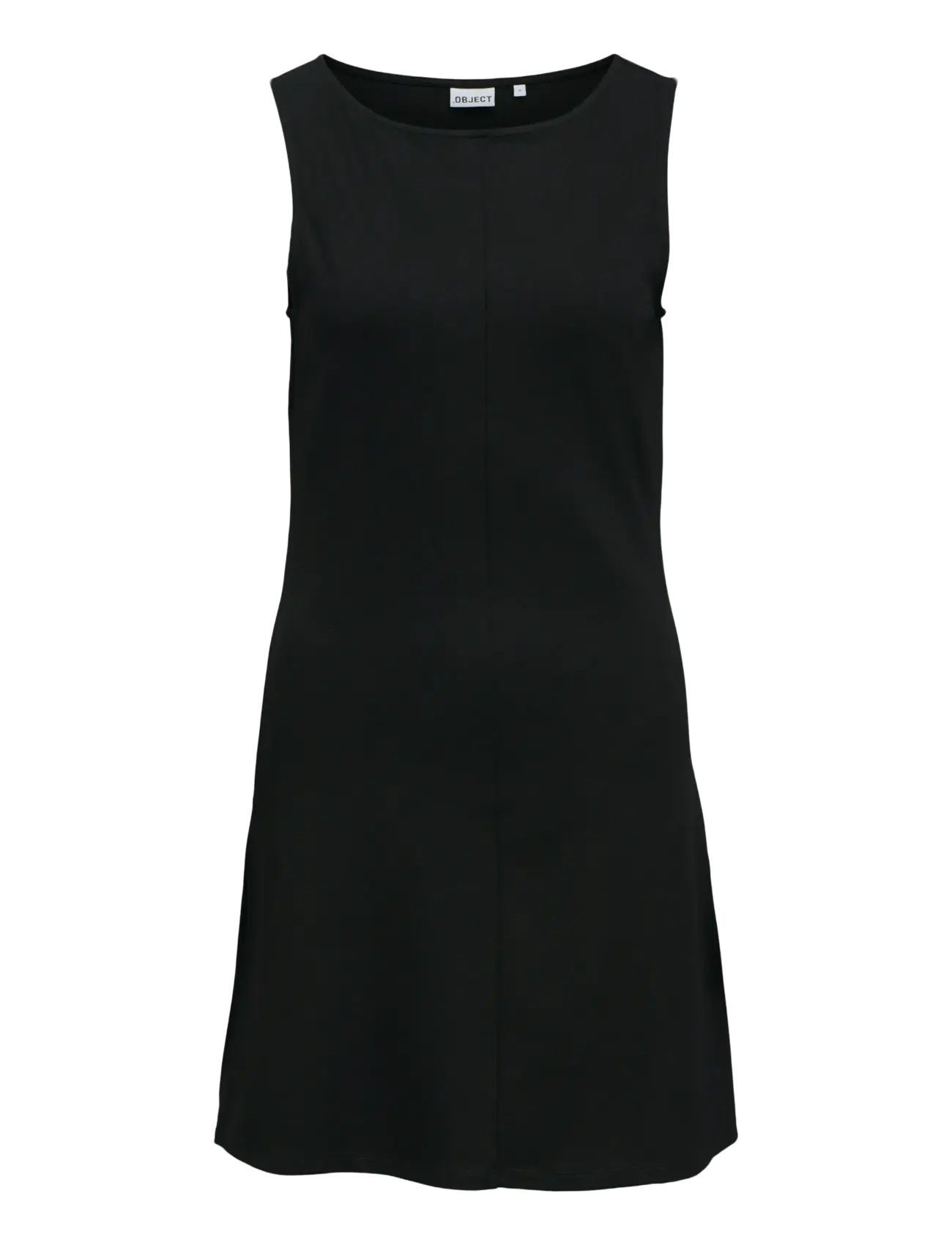 Object OBJKELLY S/L SHORT DRESS E TNE 26 - Minikleidid - BLACK / black