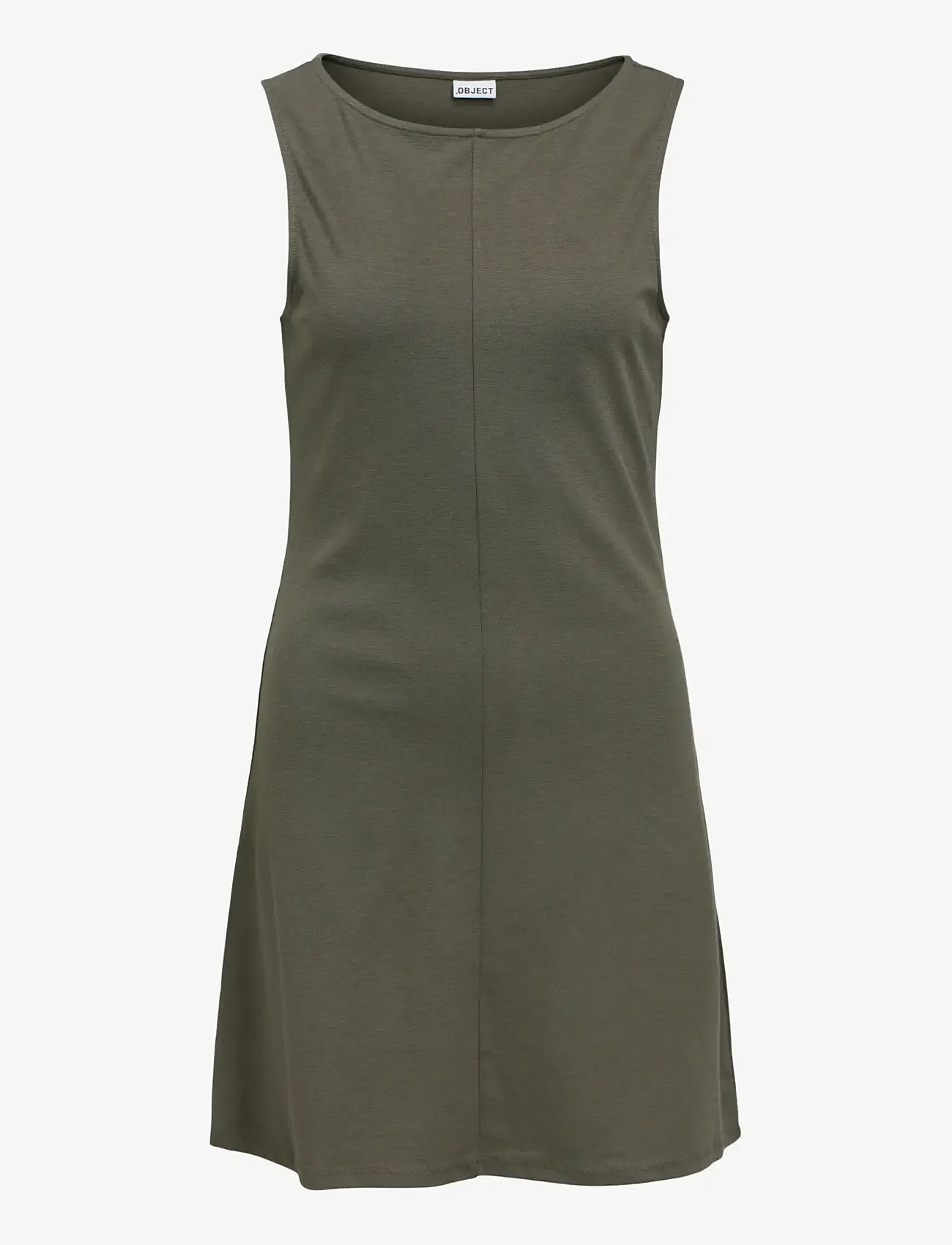 Object - OBJKELLY S/L SHORT DRESS E TNE 26 - sommerkjoler - kambaba - 0