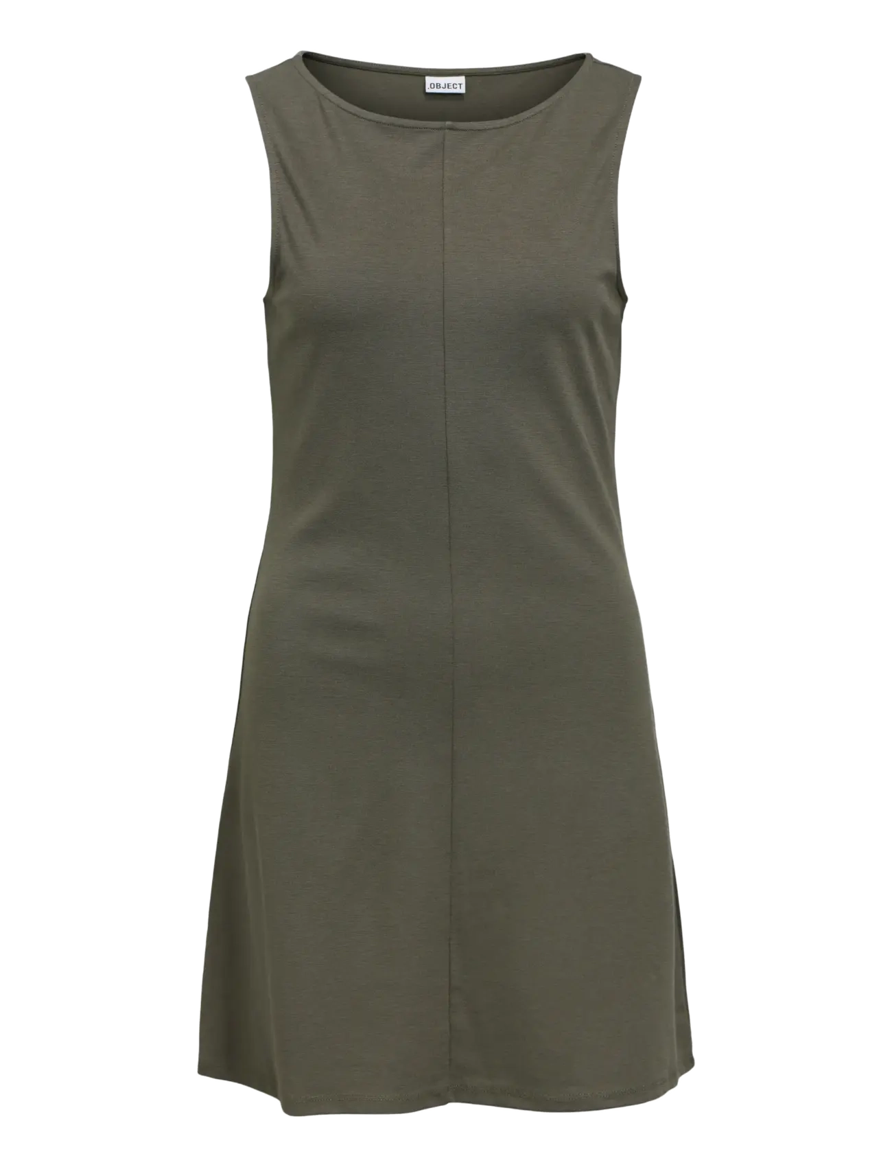 Object OBJKELLY S/L SHORT DRESS E TNE 26 - Klänningar - KAMBABA / khaki/green