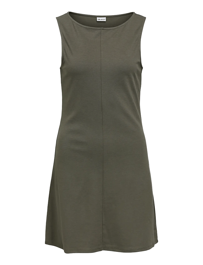 Object - OBJKELLY S/L SHORT DRESS E TNE 26 - sommerkjoler - kambaba - 0