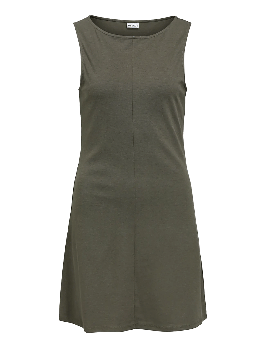 Object - OBJKELLY S/L SHORT DRESS E TNE 26 - sommerkleider - kambaba - 0