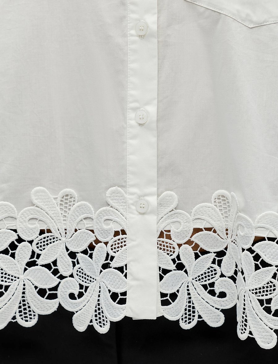 Object - OBJASLY L/S REG. SHIRT E TNE - langärmlige hemden - bright white - 4