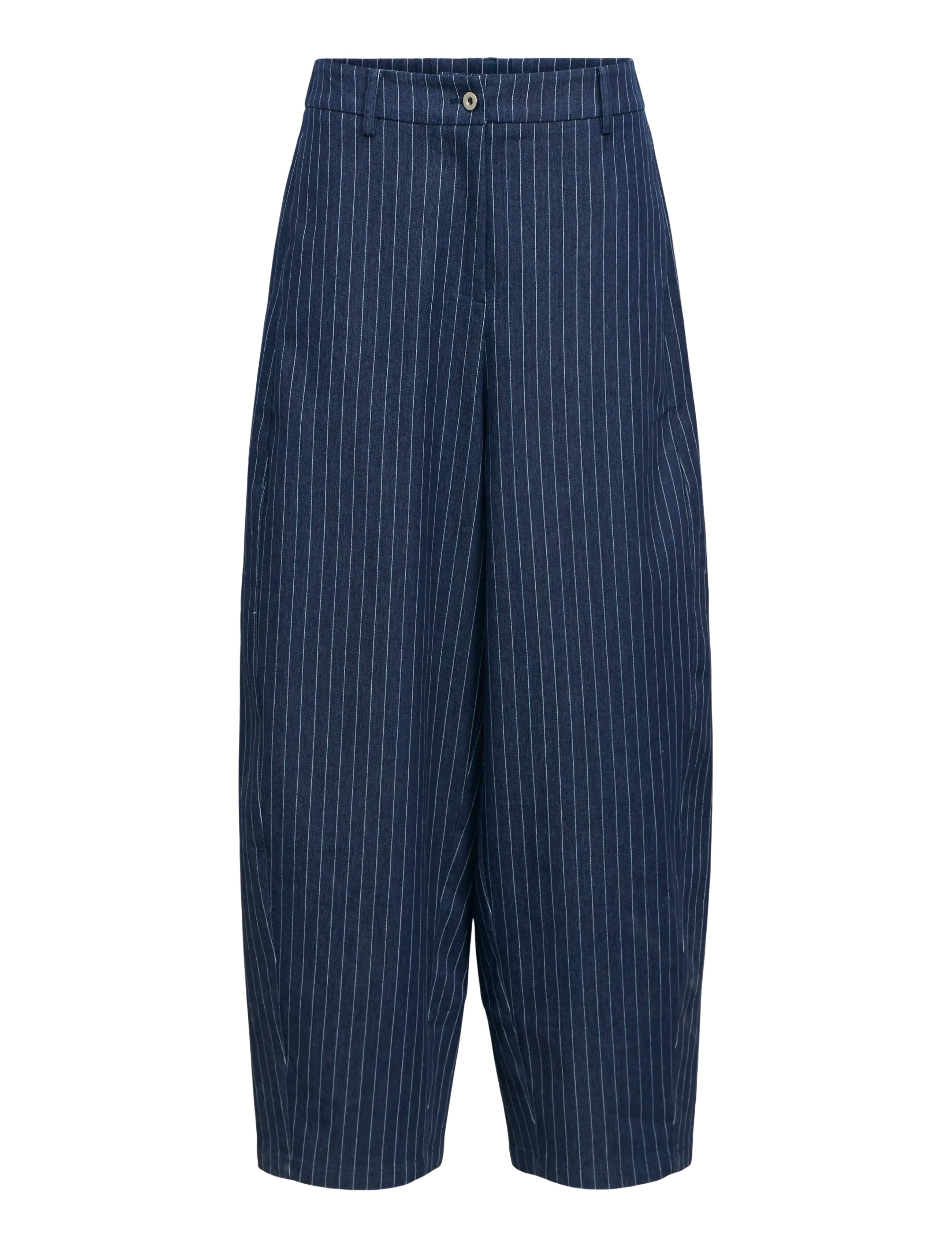 Object - OBJASRA MW BARREL PANTS E TNE - dark blue denim - 1