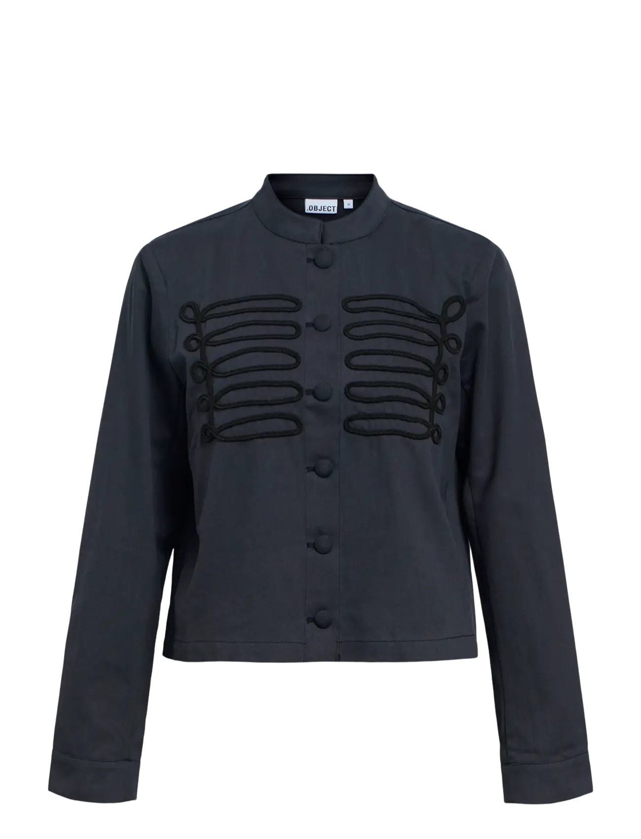 Object - OBJJOSEY RE L/S JACKET E DIV - leichte jacken - sky captain - 1