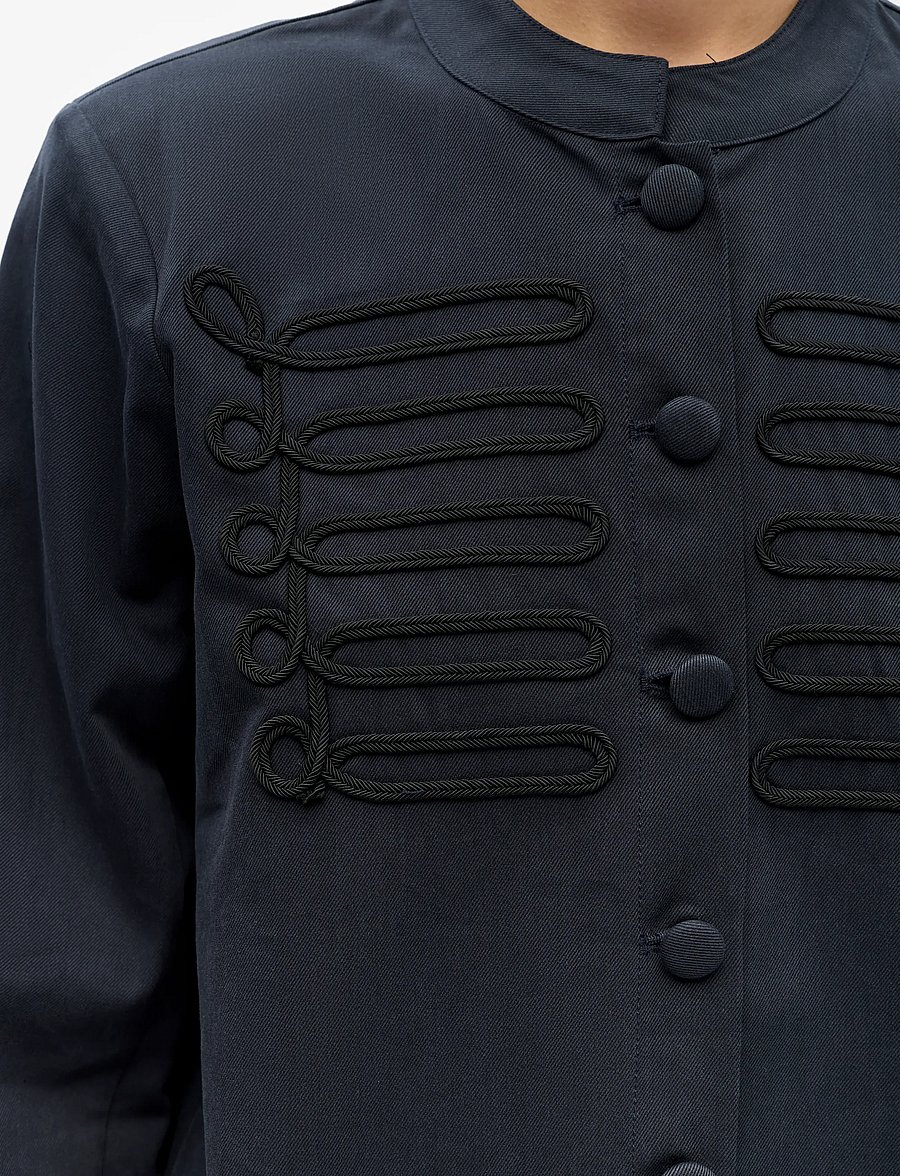 Object - OBJJOSEY RE L/S JACKET E DIV - leichte jacken - sky captain - 4