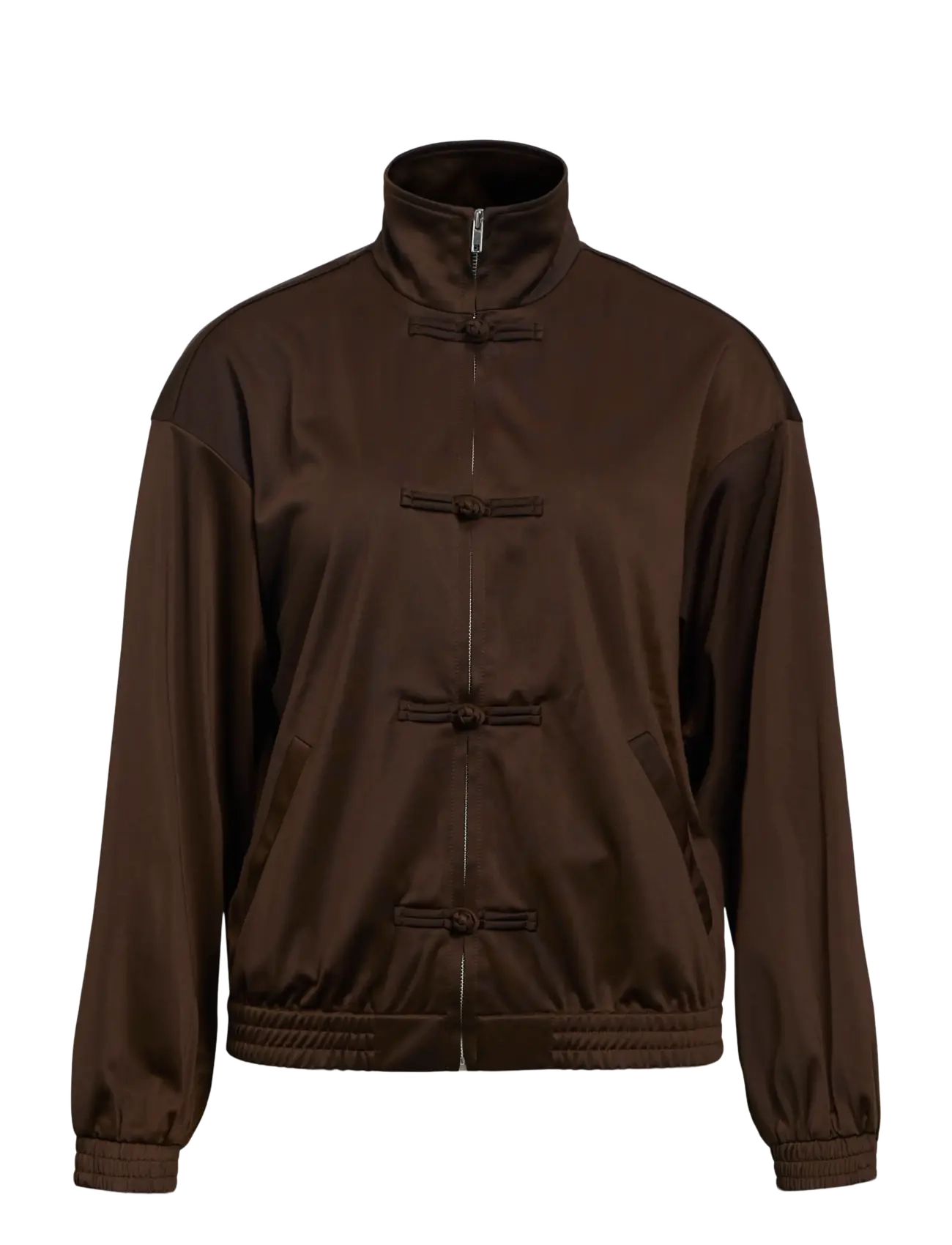 Object - OBJTRACKY RE L/S JACKET E DIV - leichte jacken - seal brown - 1