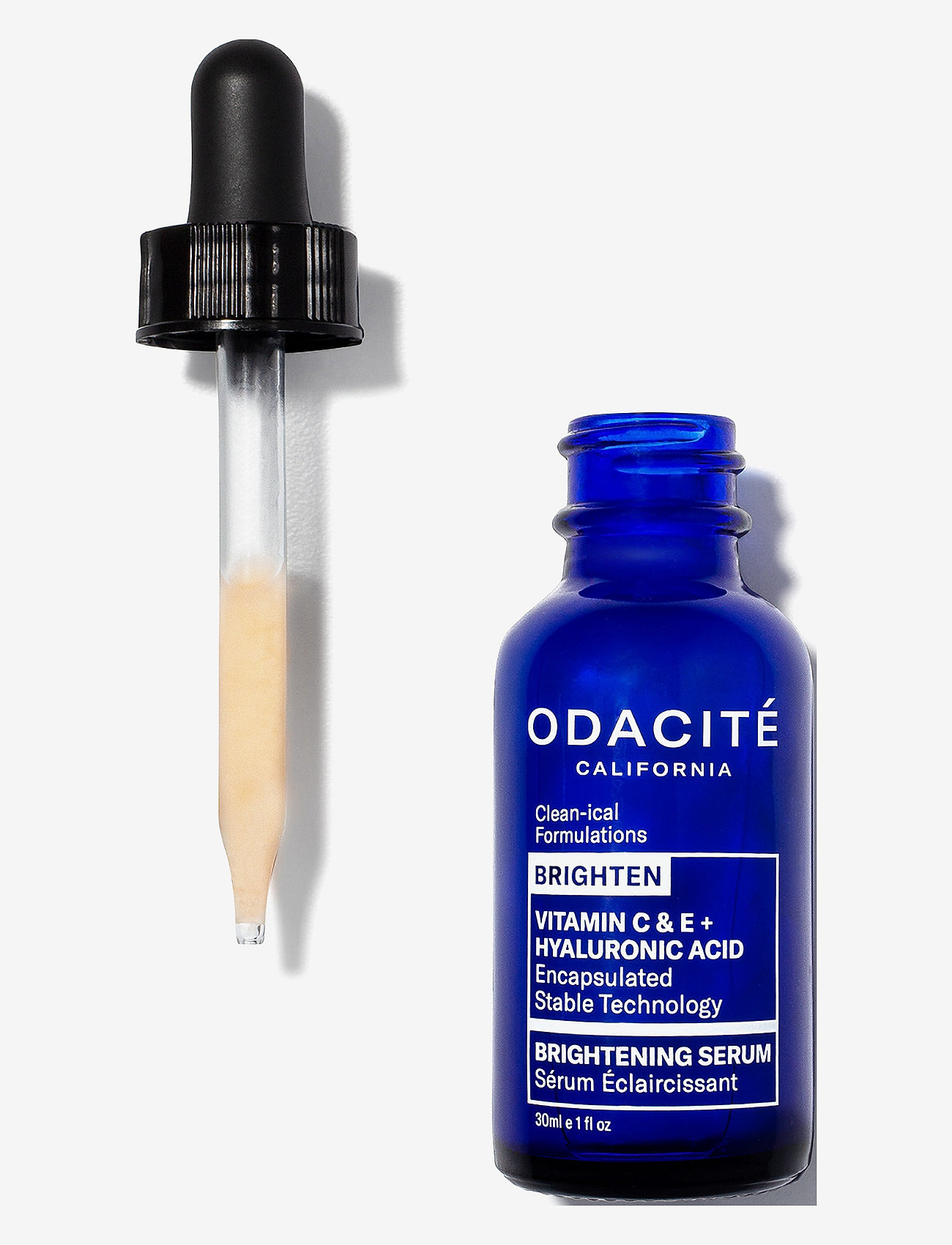 Odacité Skincare - Brightening Serum - Vitamin C & E + Hyaluronic Acid - serum - brightening serum - 1
