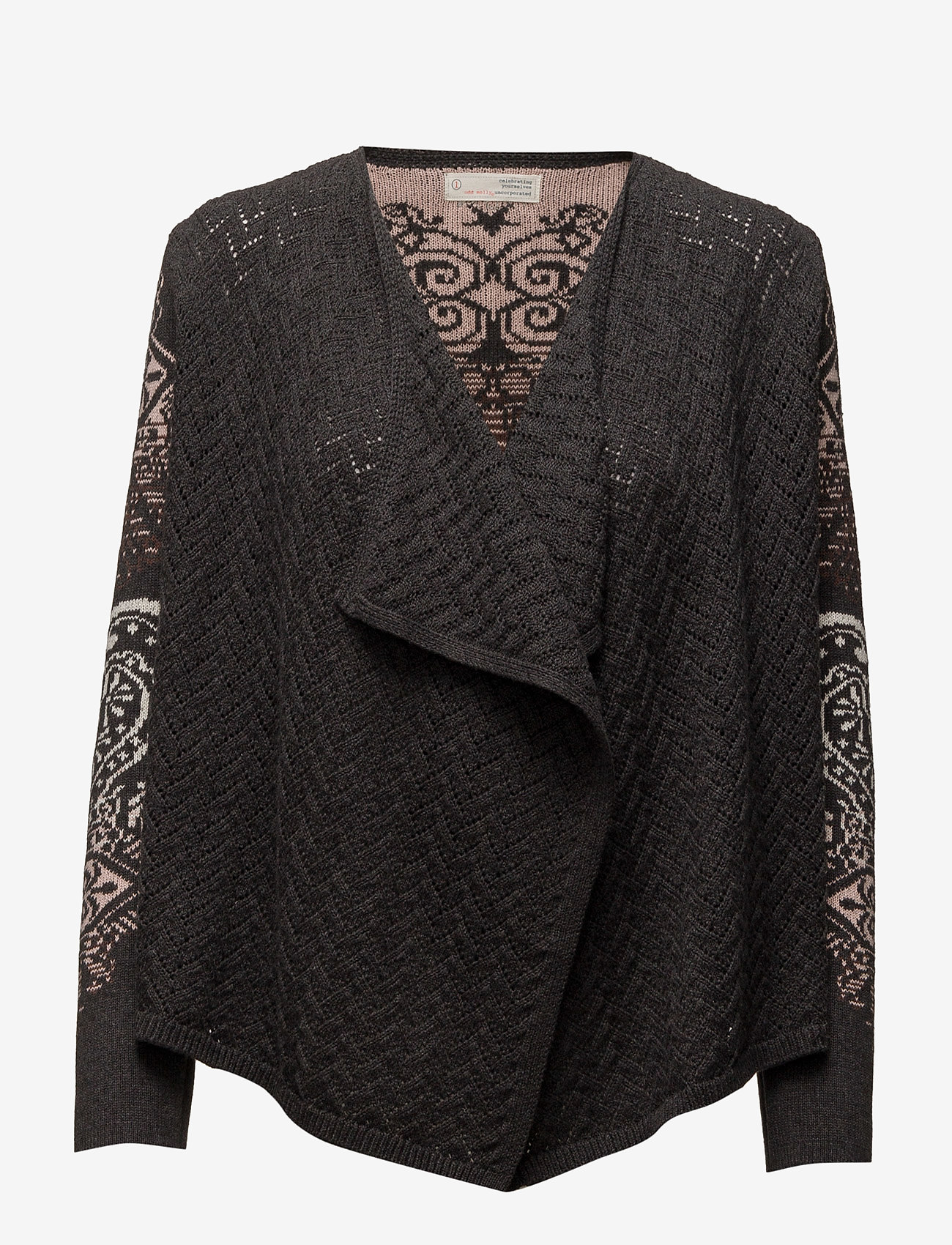 sparkling cardigan - ALMOST BLACK