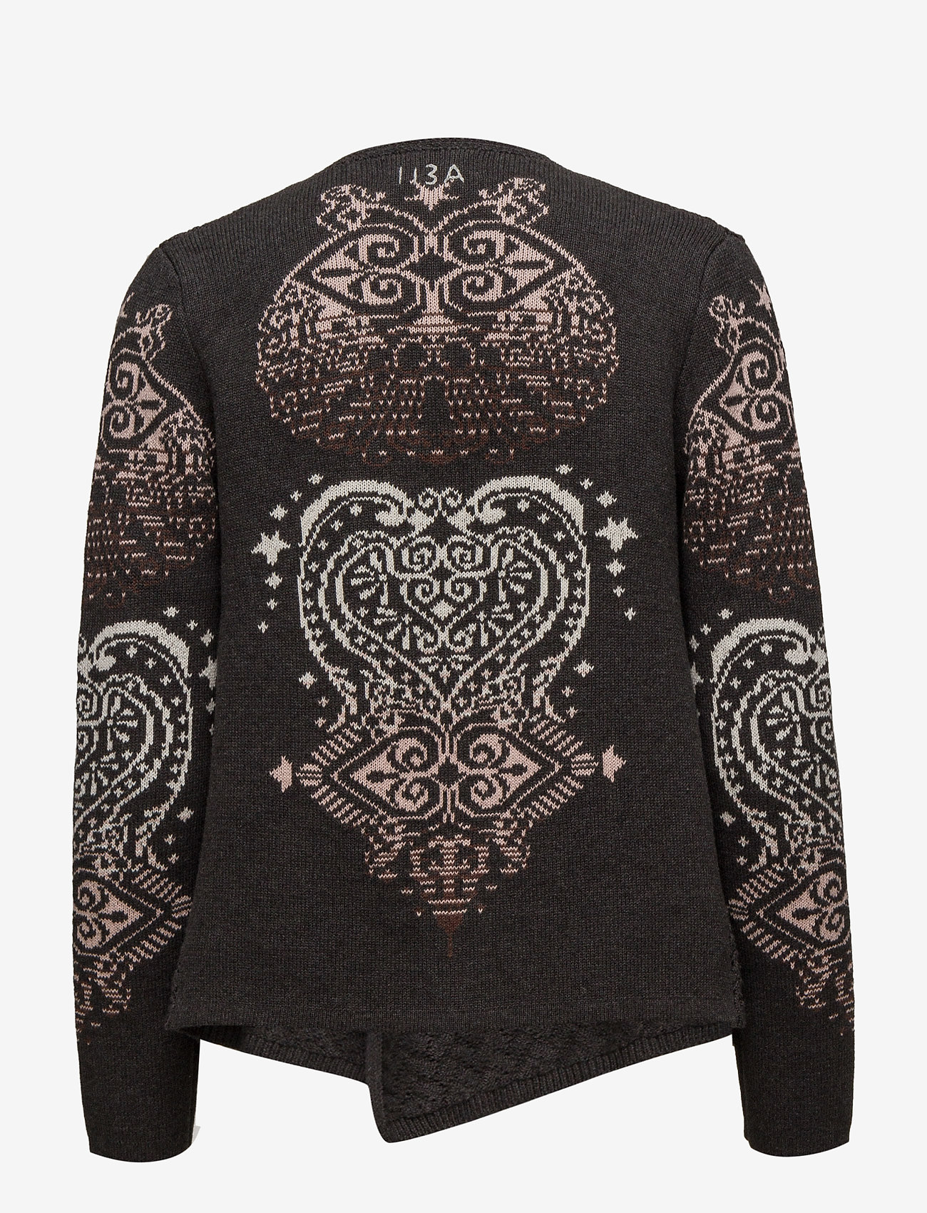 ODD MOLLY - sparkling cardigan - almost black - 1