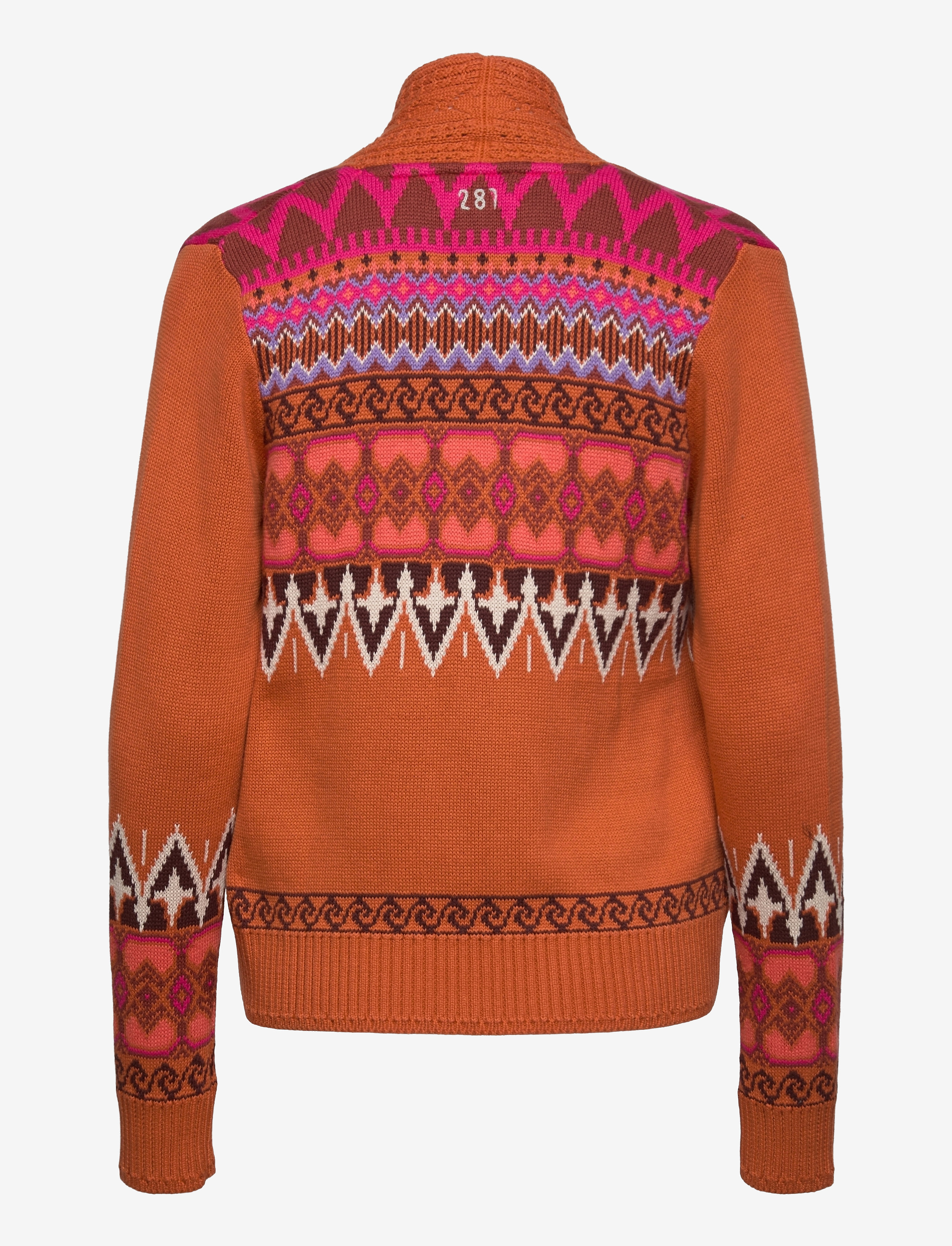 ODD MOLLY - Smilla Knitted Cardigan - baked earth - 2