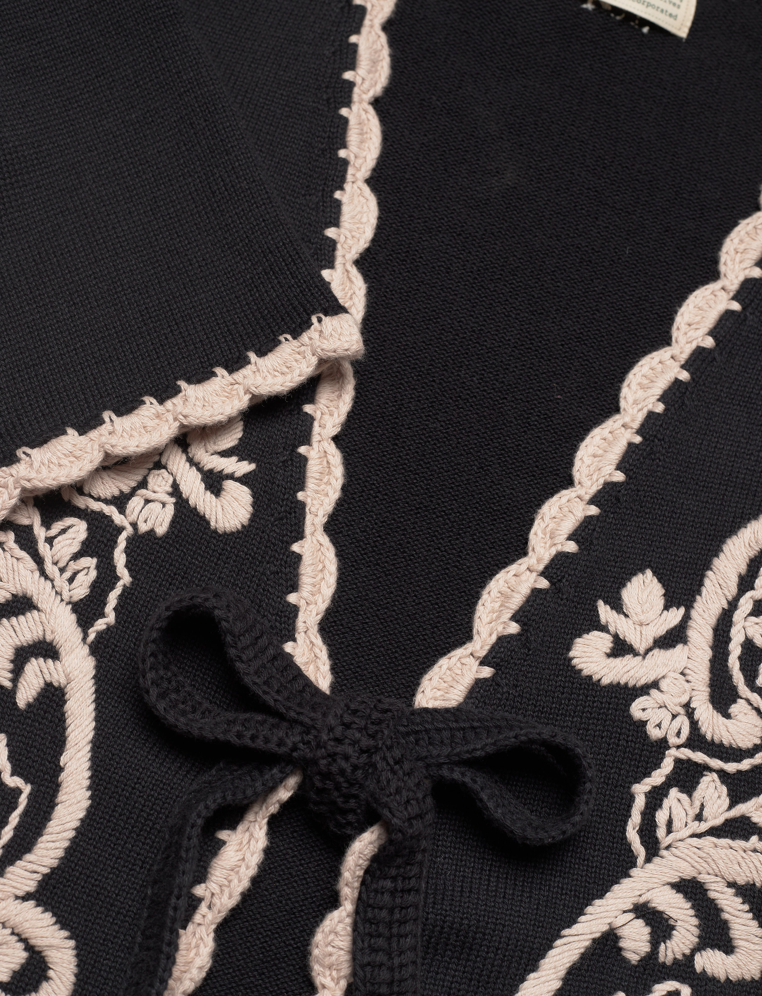 ODD MOLLY - Hilda Knitted Cardigan - almost black - 4