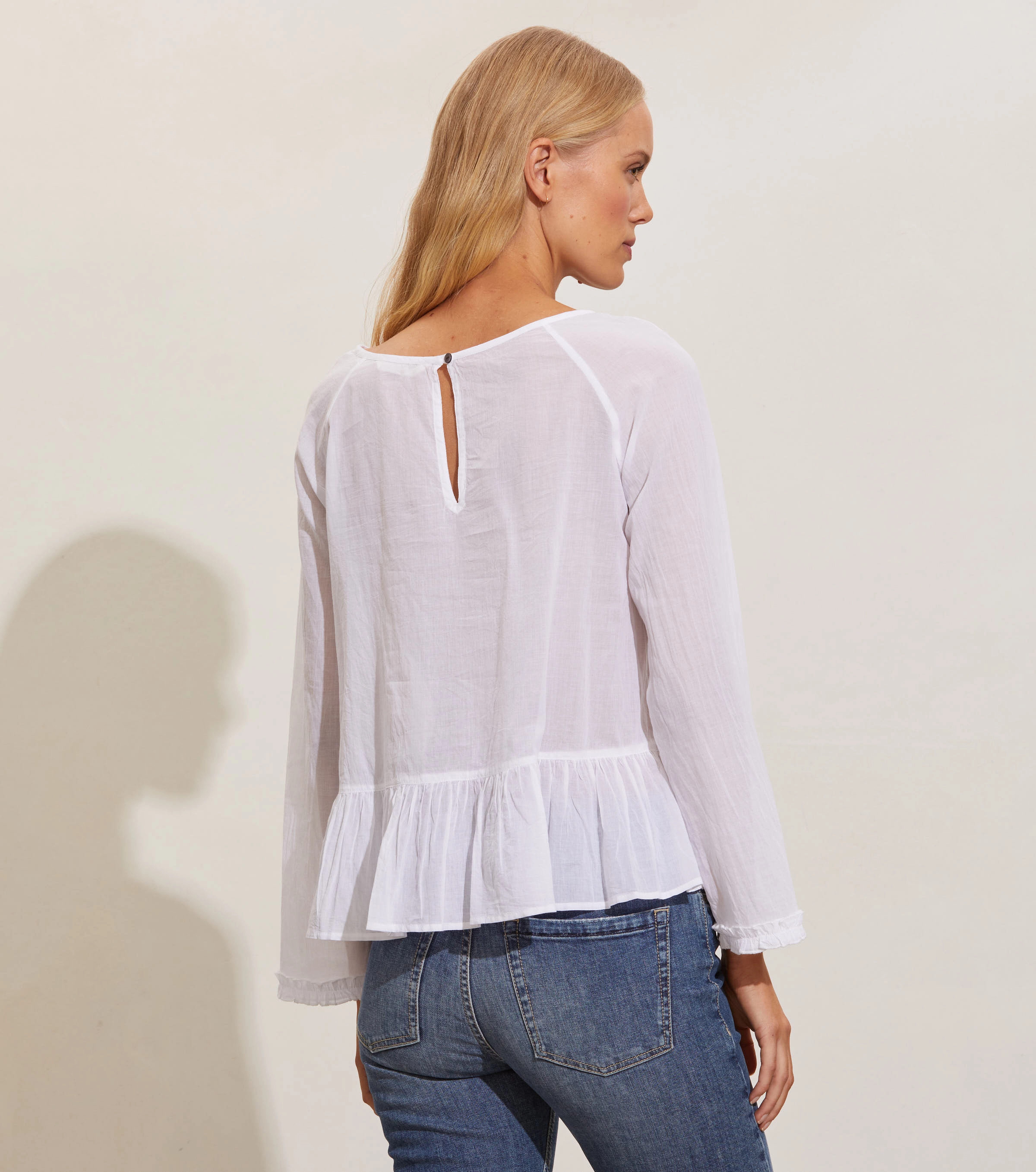 ODD MOLLY - Henrietta Blouse - bright white - 3