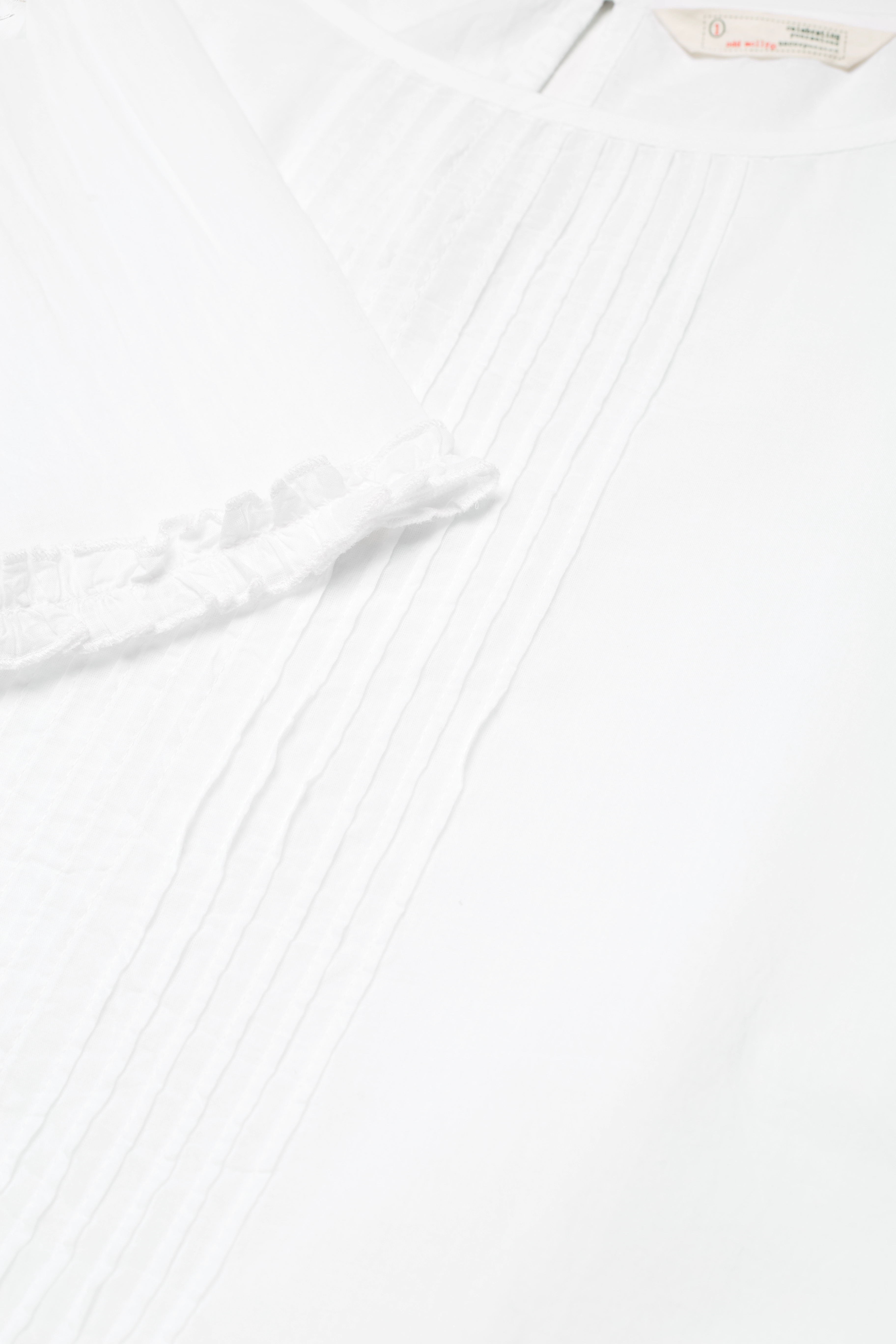 ODD MOLLY - Henrietta Blouse - bright white - 4
