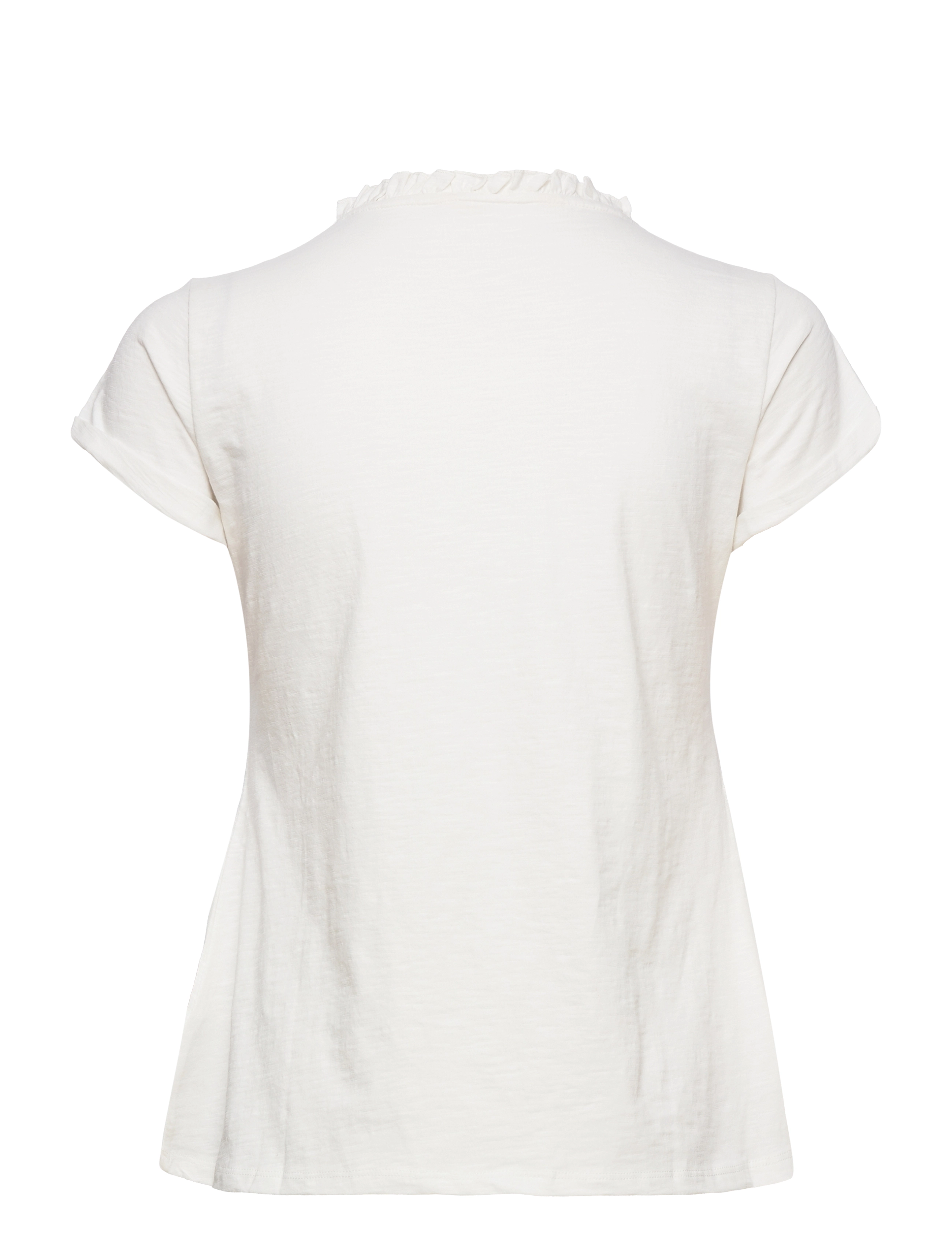 ODD MOLLY - Elvira SS Top - light chalk - 1