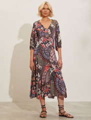 ODD MOLLY - Anita Long Dress - vidutinio ilgio suknelės - deep asphalt - 2