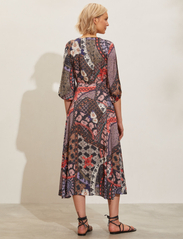 ODD MOLLY - Anita Long Dress - vidutinio ilgio suknelės - deep asphalt - 3