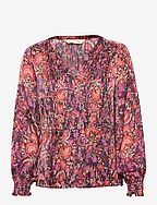 Rosemary Blouse - DAZZLING PINK