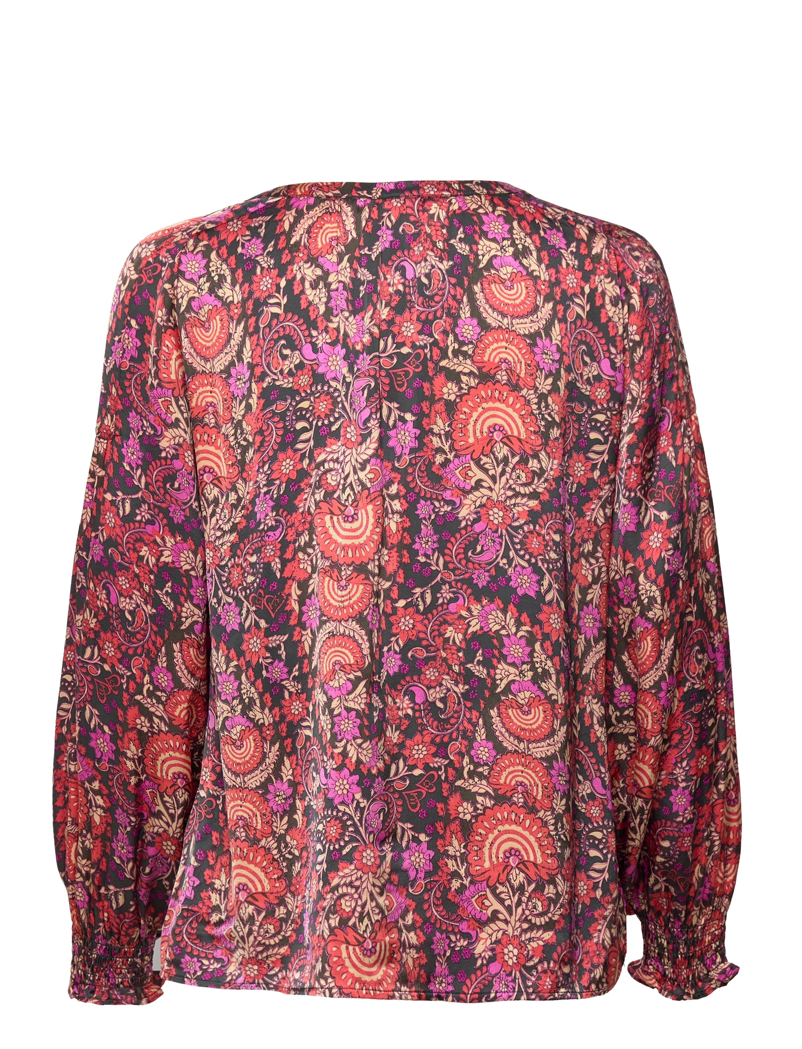 ODD MOLLY - Rosemary Blouse - long-sleeved blouses - dazzling pink - 2