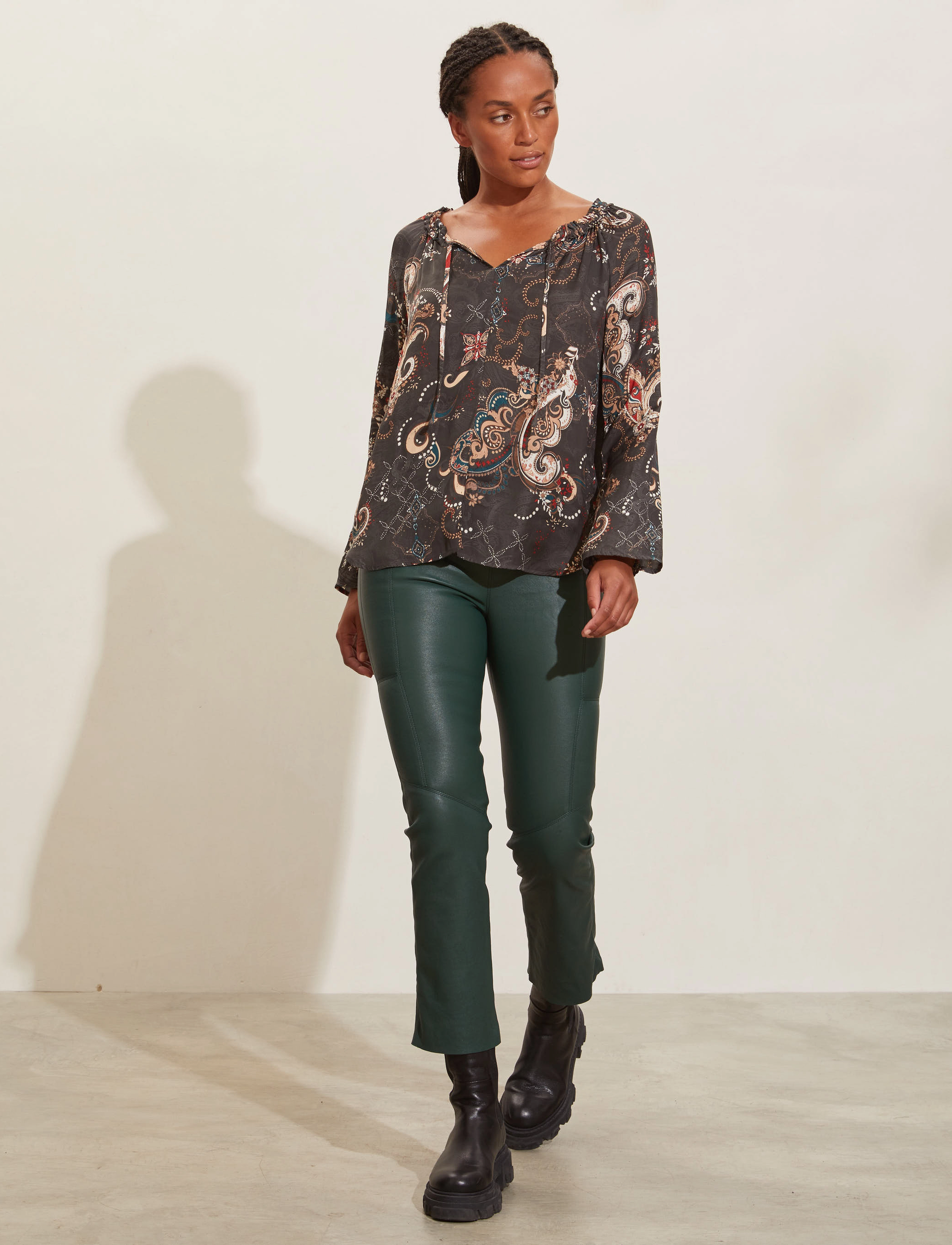 ODD MOLLY Jody Blouse, XS, Multi/patterned, Bluser > Langærmede, Dame