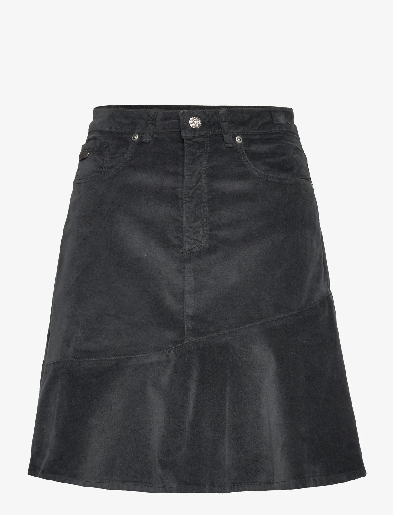 ODD MOLLY - Izzy Skirt - spódnice mini - deep asphalt - 0