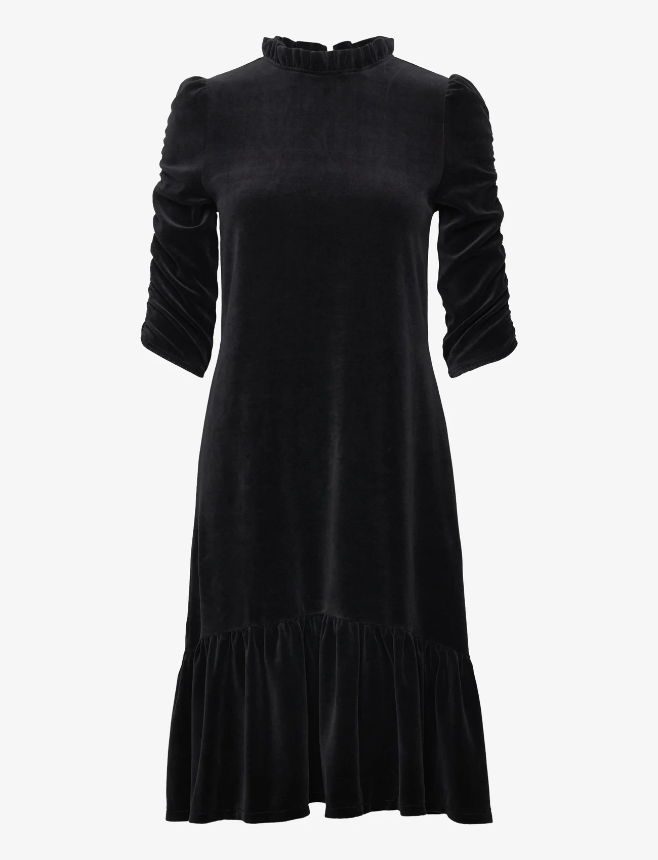 ODD MOLLY - Marion Dress - midi kjoler - almost black - 0