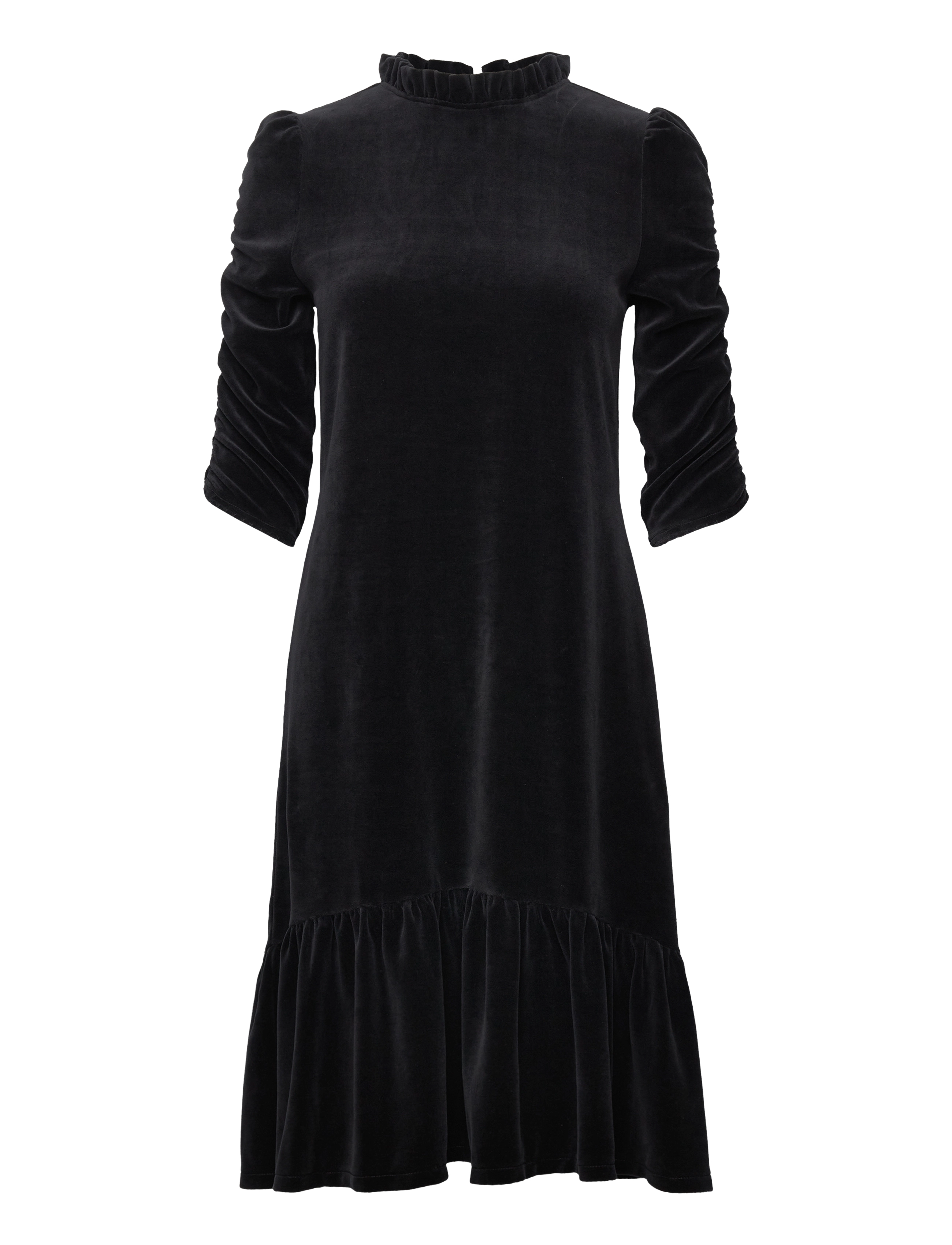 ODD MOLLY Marion Dress - Kleidid - ALMOST BLACK / black