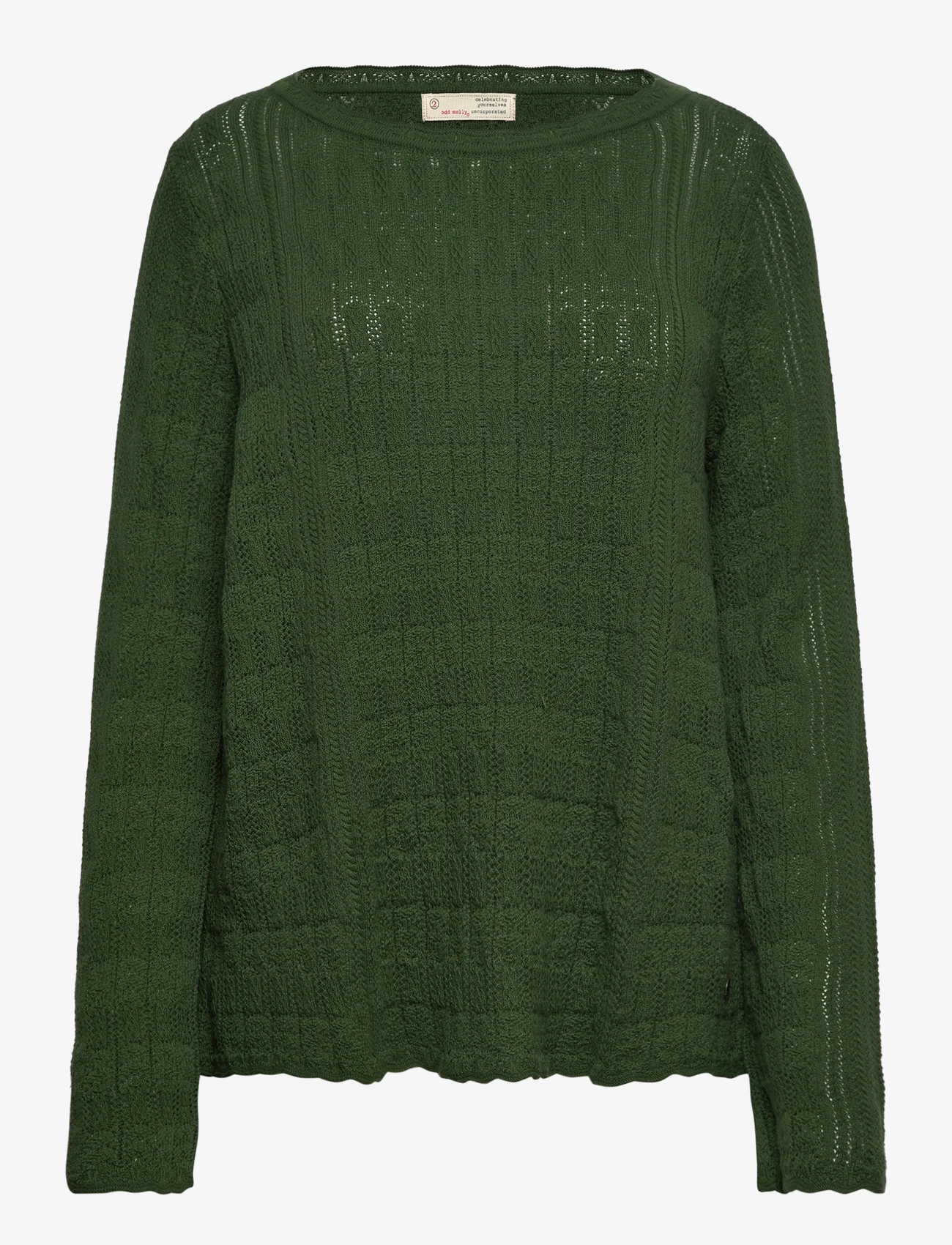 ODD MOLLY - Eden Sweater - tröjor - favorite green - 0