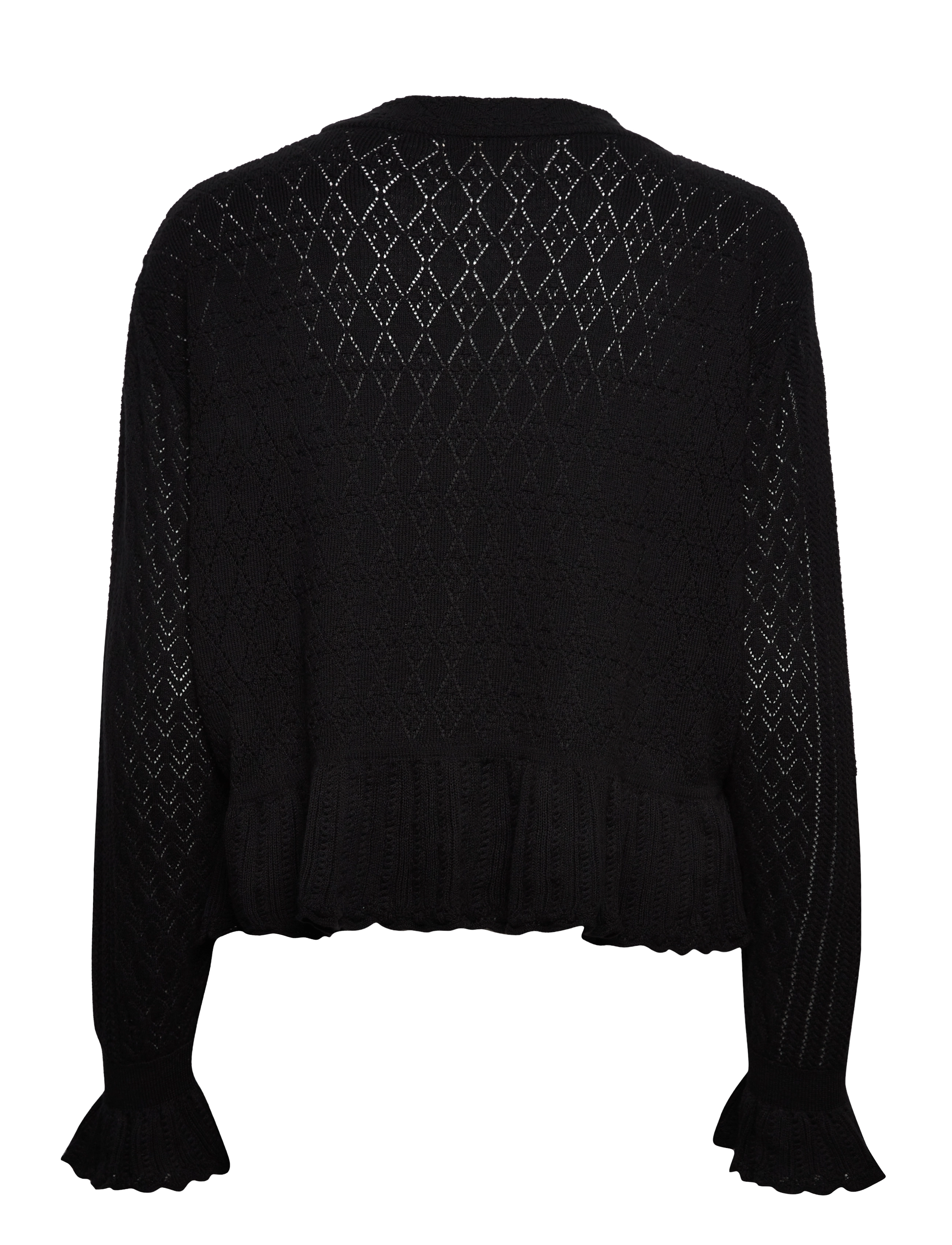 ODD MOLLY - Eden High Neck Sweater - almost black - 1