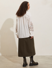 ODD MOLLY - Edie Blouse - long-sleeved blouses - light chalk - 3