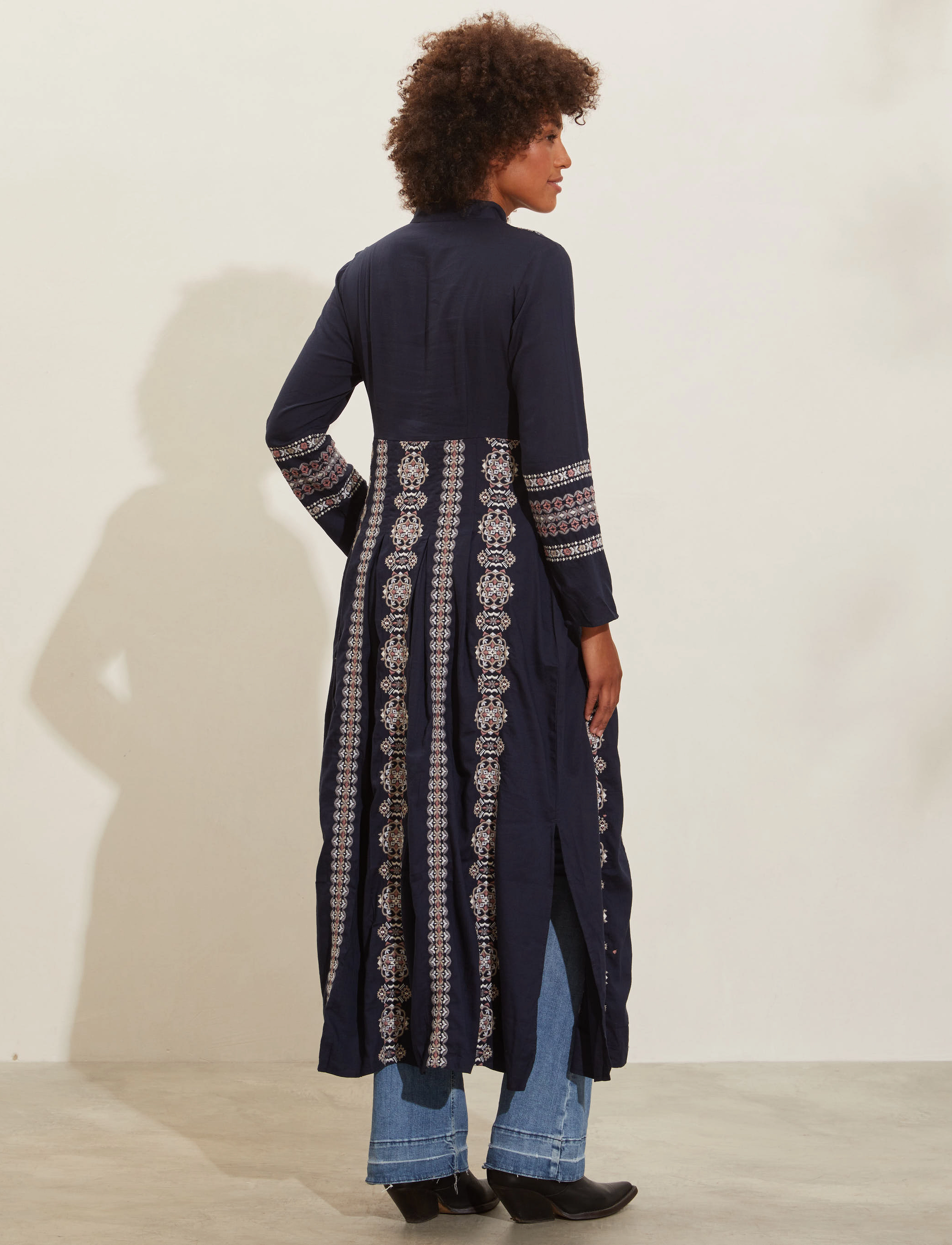 ODD MOLLY - Eloise Dress - deep navy - 3