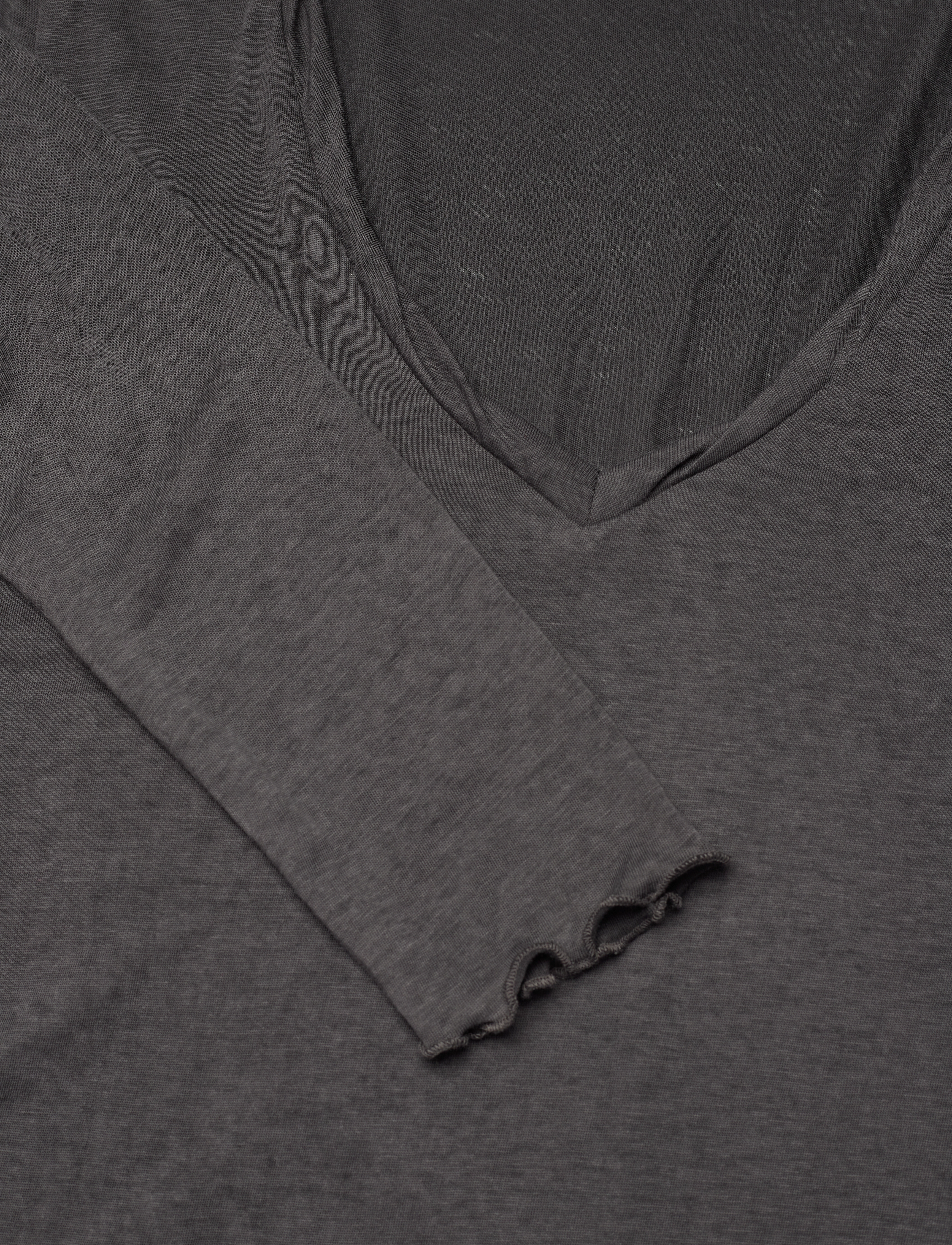 ODD MOLLY - Carole LS Top - asphalt - 4