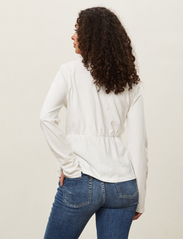 ODD MOLLY - Ragna LS Top - long-sleeved blouses - light chalk - 3