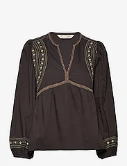 ODD MOLLY - Sibyl Blouse - blouses à manches longues - deep asphalt - 1