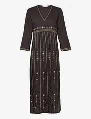 ODD MOLLY - Sibyl Dress - maxi dresses - deep asphalt - 0