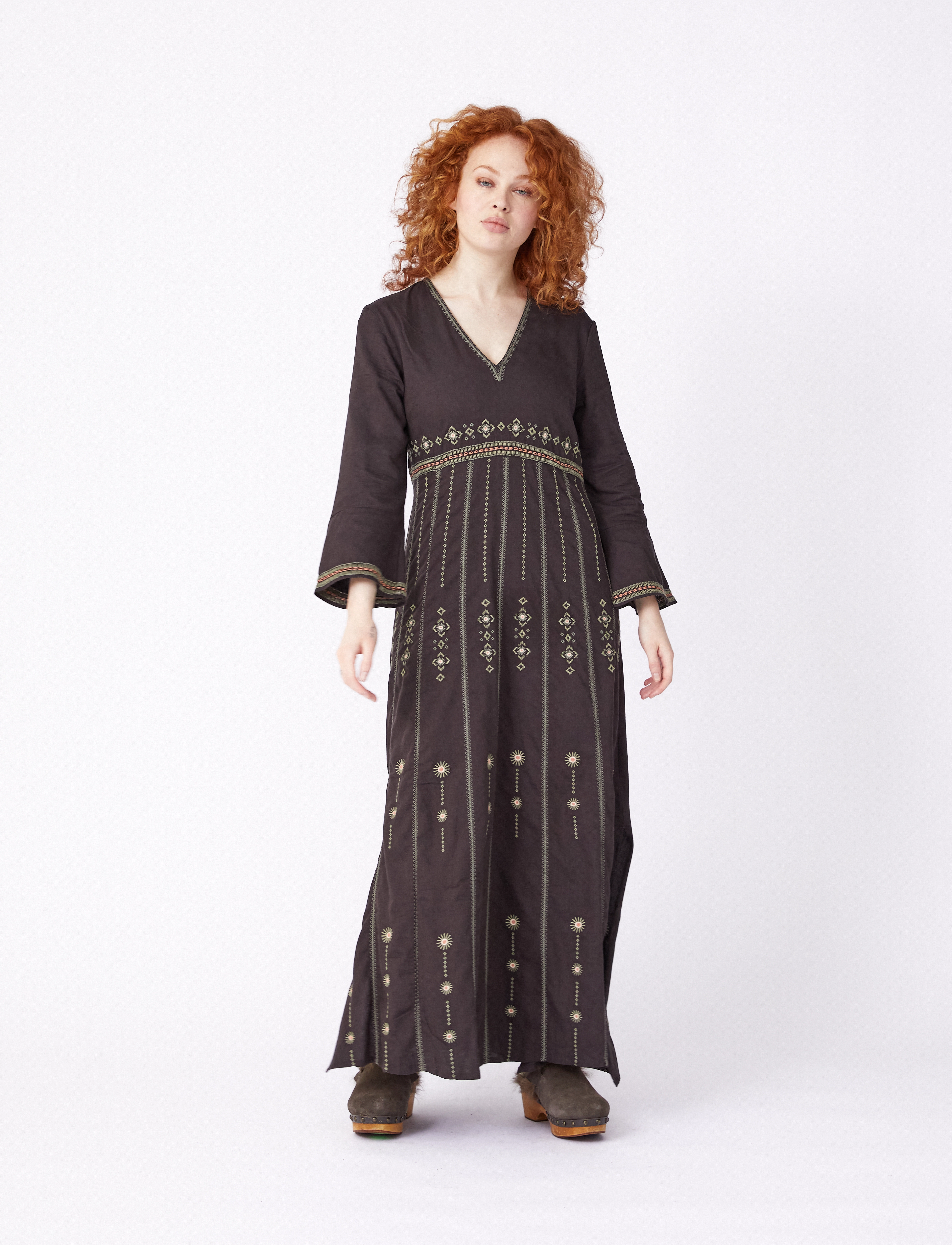 ODD MOLLY - Sibyl Dress - deep asphalt - 4
