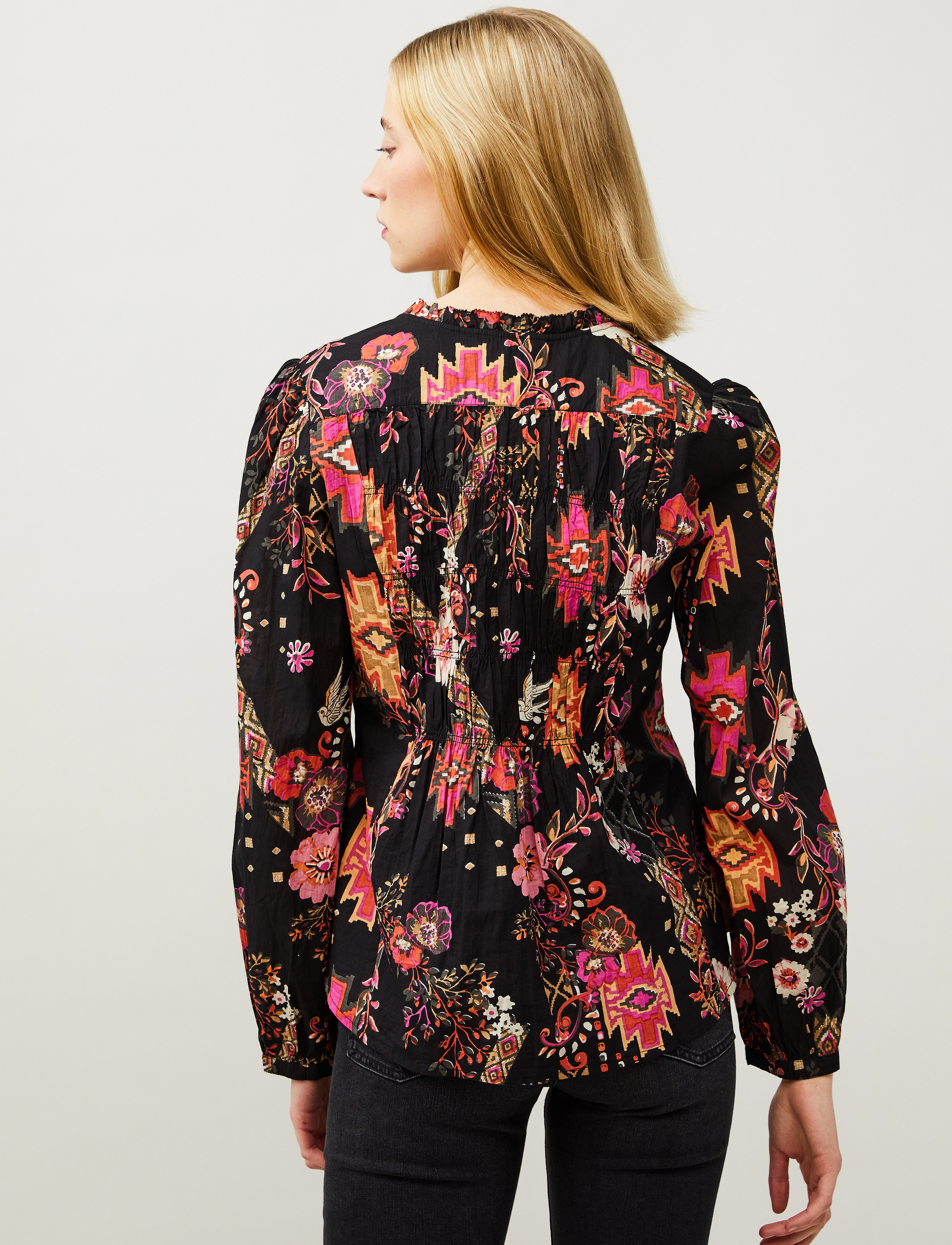 ODD MOLLY - Jada Blouse - multi black - 3