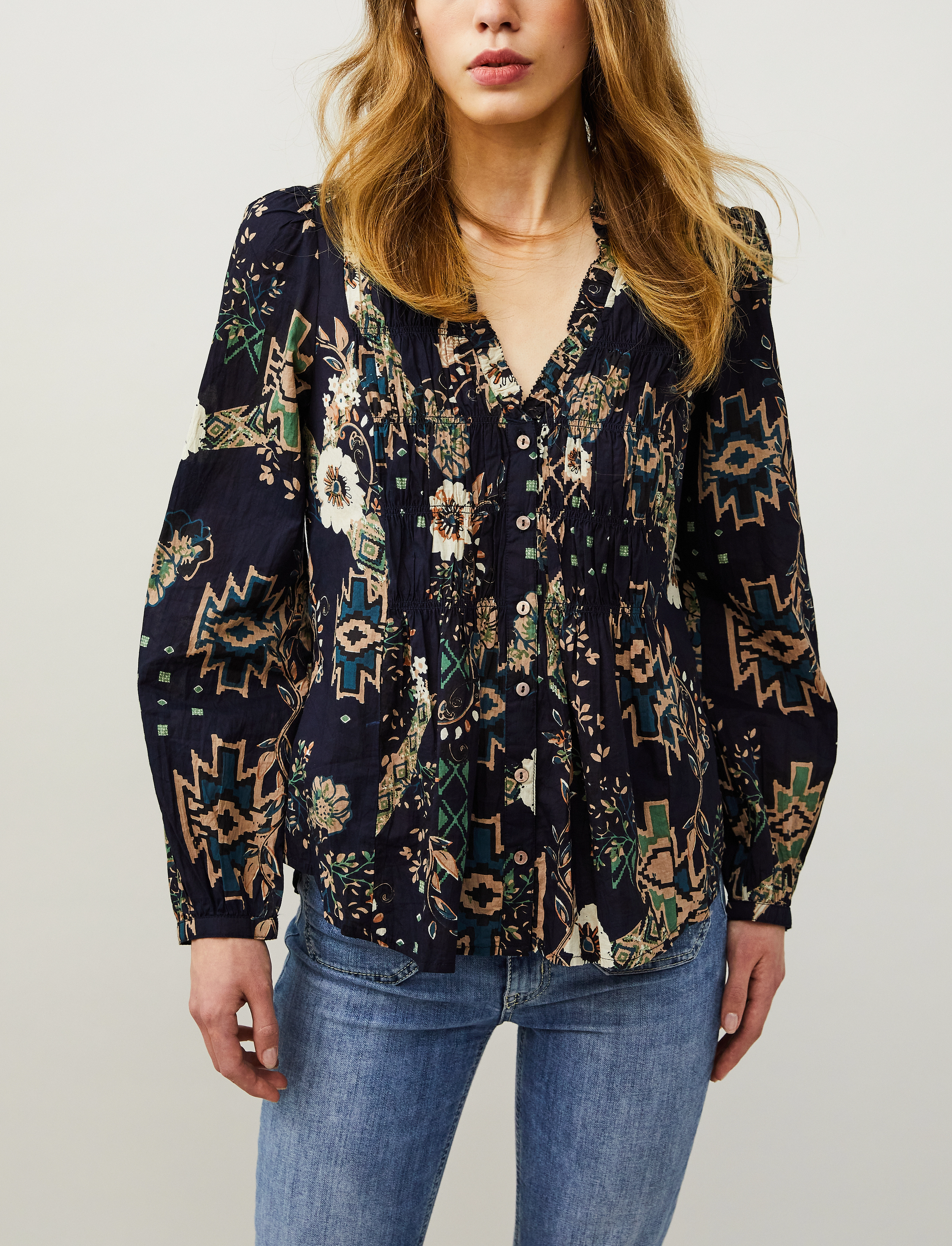 ODD MOLLY - Jada Blouse - navy - 2