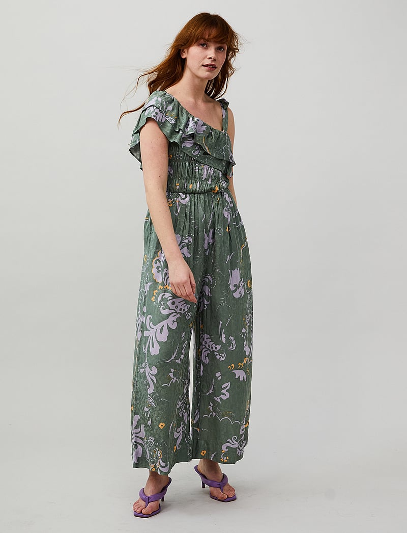 ODD MOLLY - Samira Jumpsuit - jumpsuits - faded cargo - 0