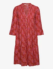 ODD MOLLY - Tessa Dress - skjortklänningar - dreamy red - 1