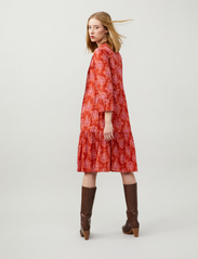ODD MOLLY - Tessa Dress - skjortklänningar - dreamy red - 3