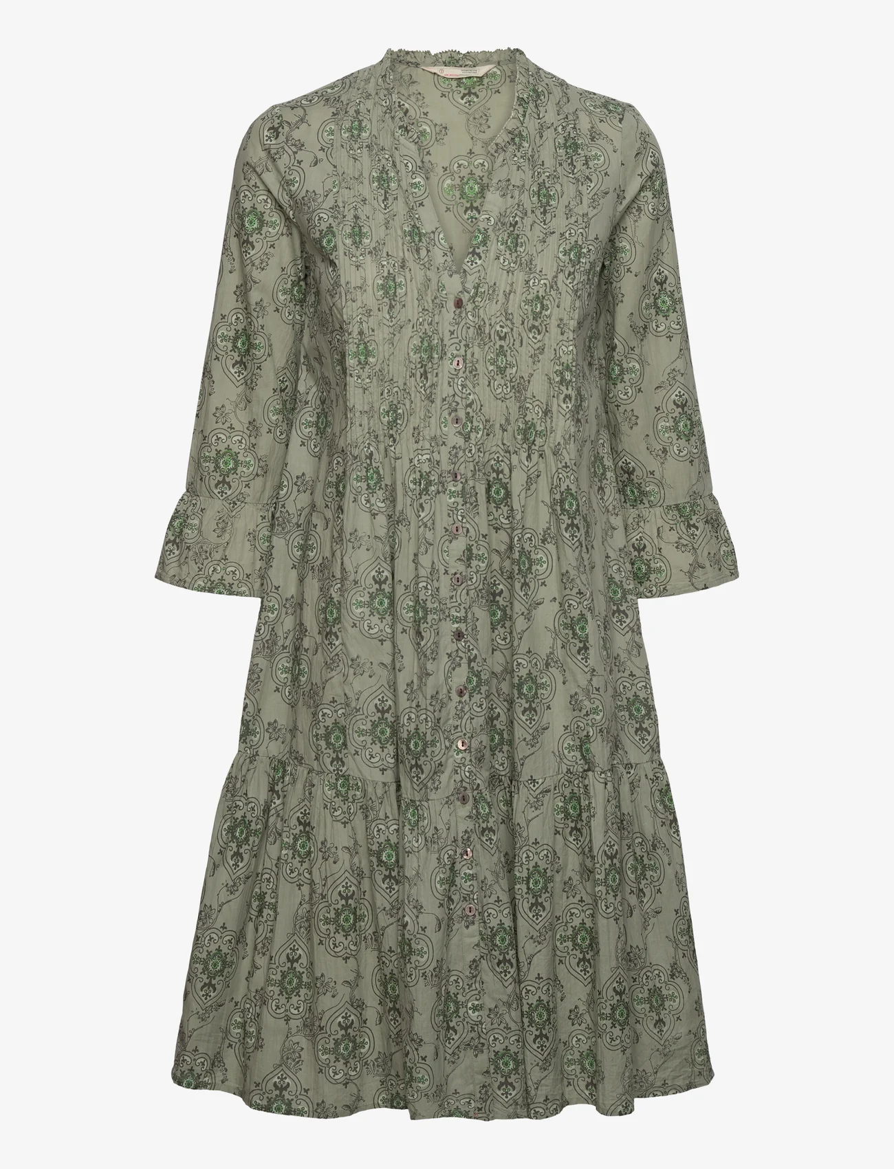 ODD MOLLY - Tessa Dress - paitamekot - green mousse - 0