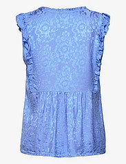 ODD MOLLY - Samira Blouse - short-sleeved blouses - cornflower blue - 2