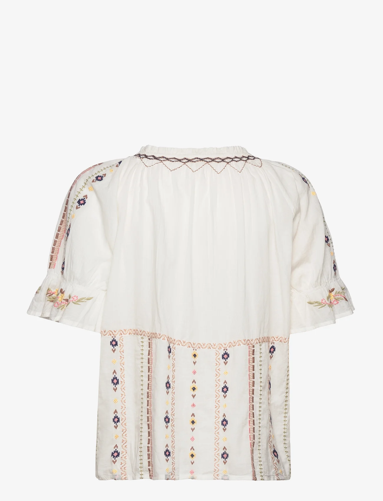 ODD MOLLY - Amira Blouse - short-sleeved blouses - off white - 1