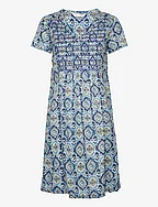 Scarlet Short Dress - BLUE CLOUDE